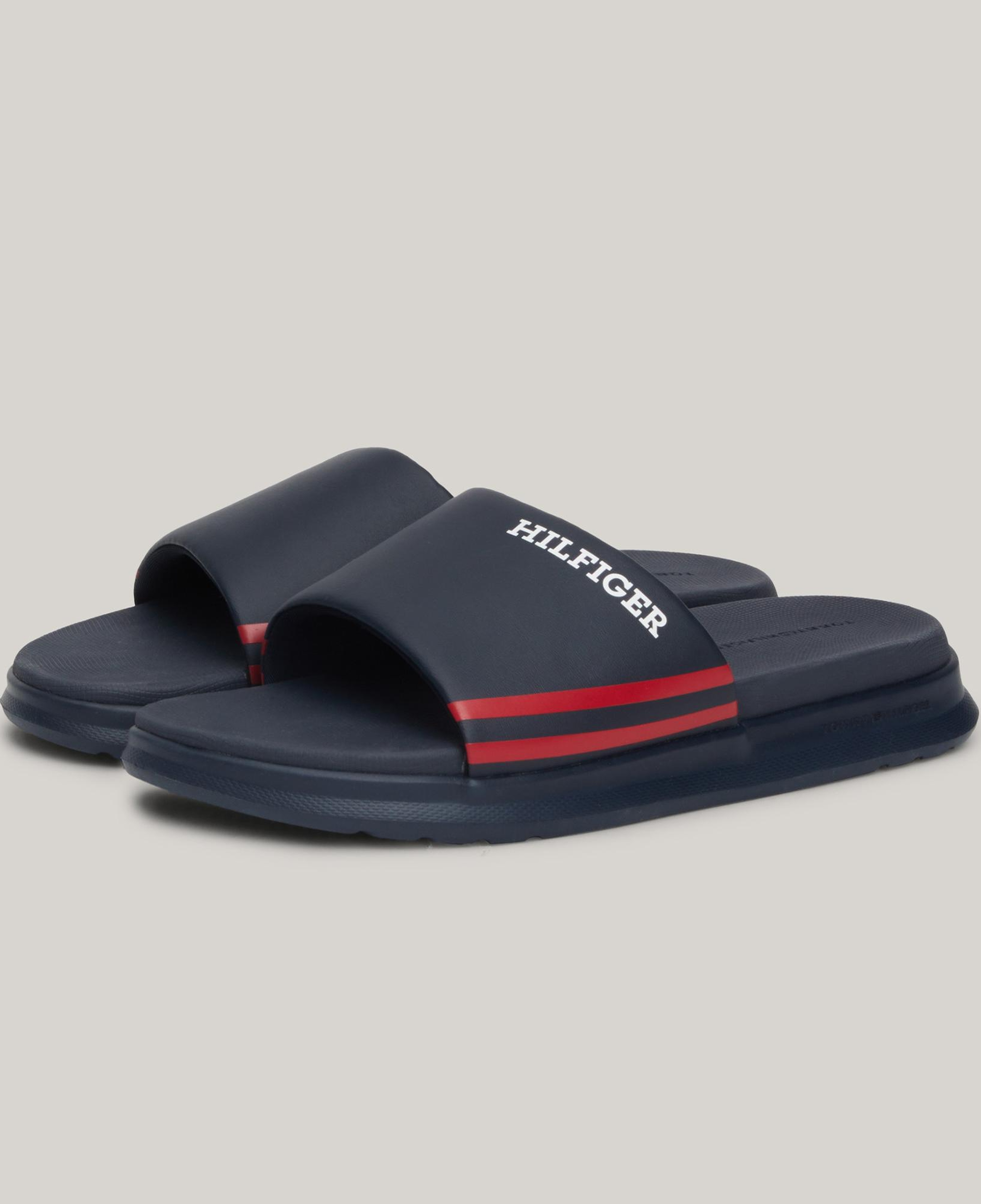 Tommy Hilfiger Dual Density Pool Slide Erkek Lacivert Terlik