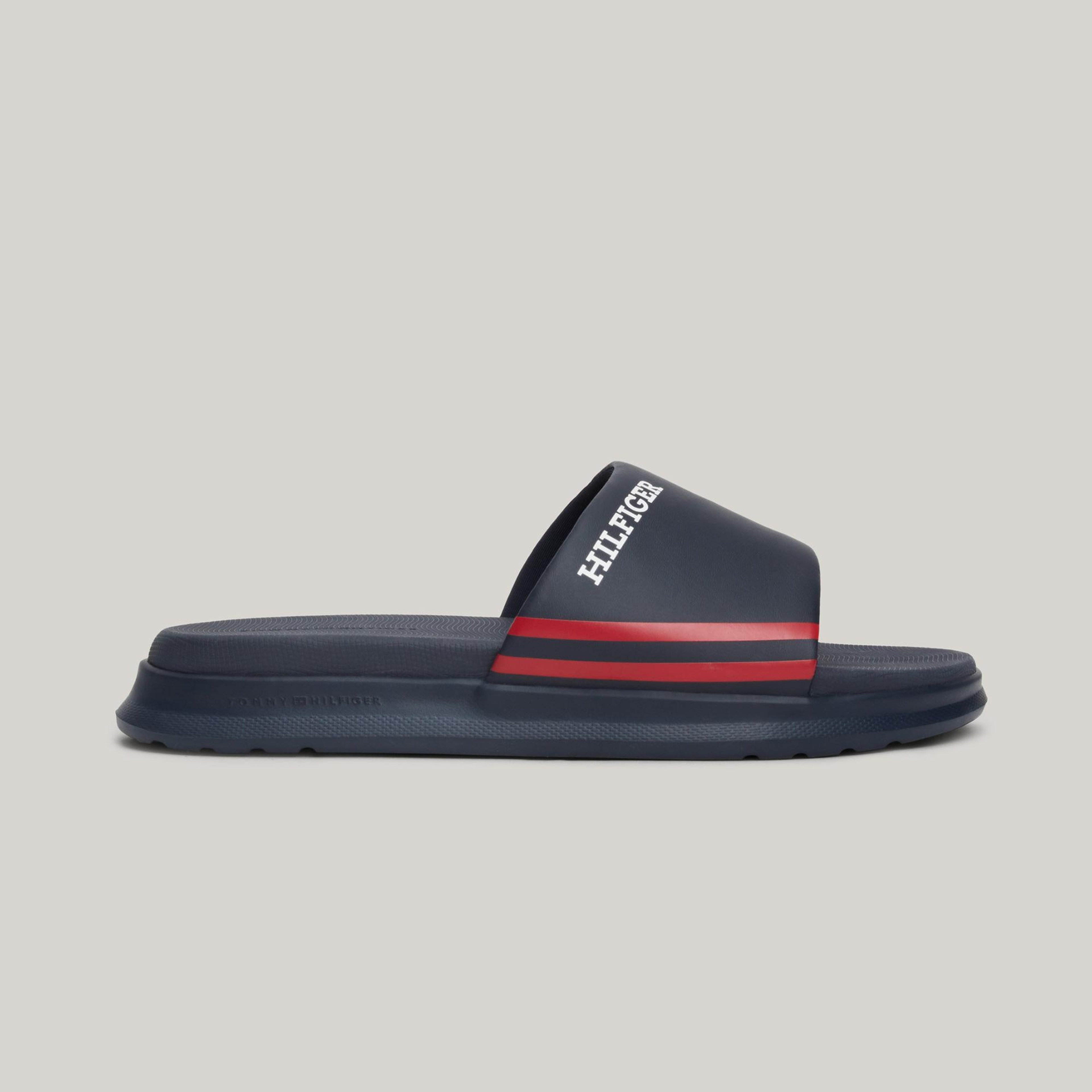 Tommy Hilfiger Dual Density Pool Slide Erkek Lacivert Terlik