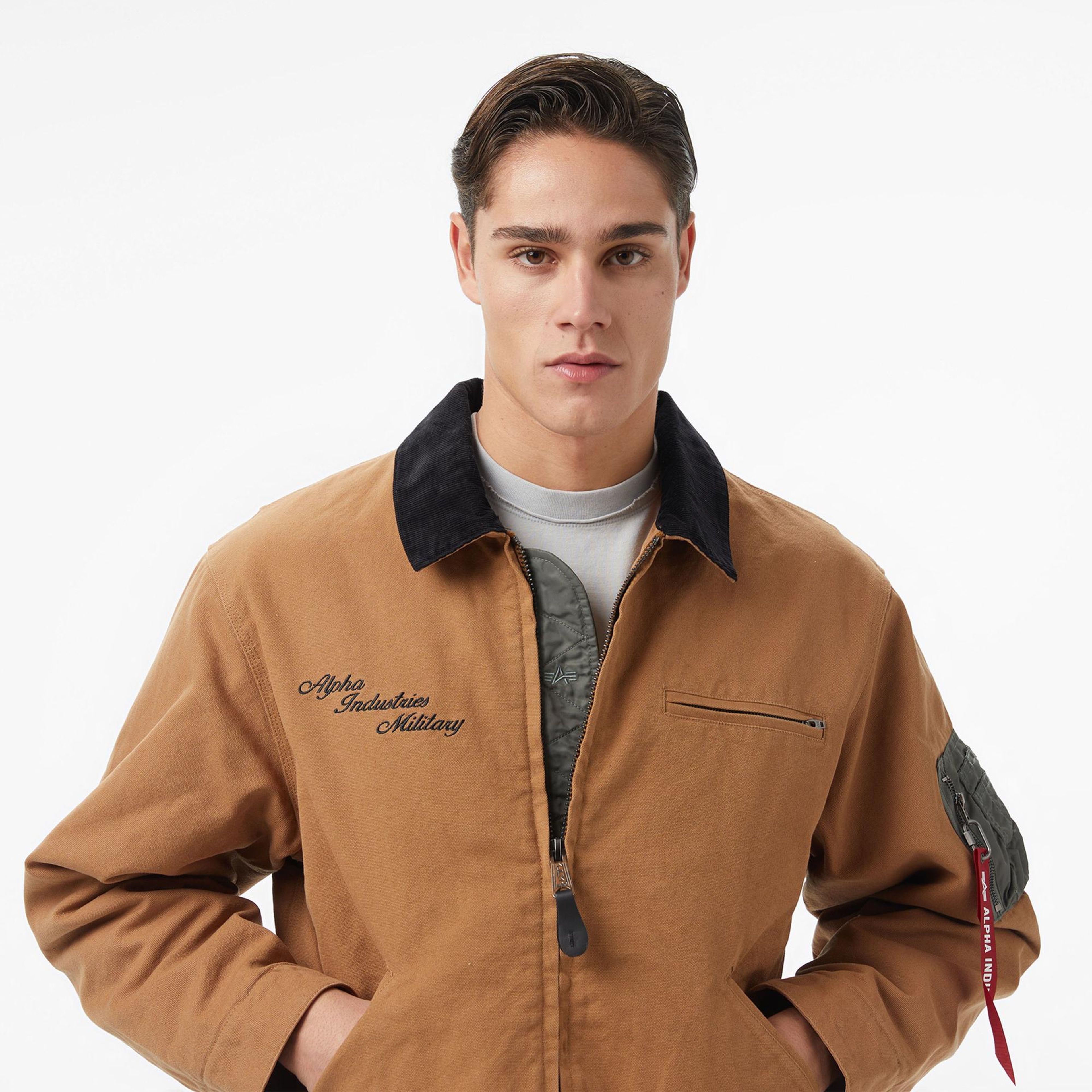 Alpha Industries Military Erkek Kahverengi Mont