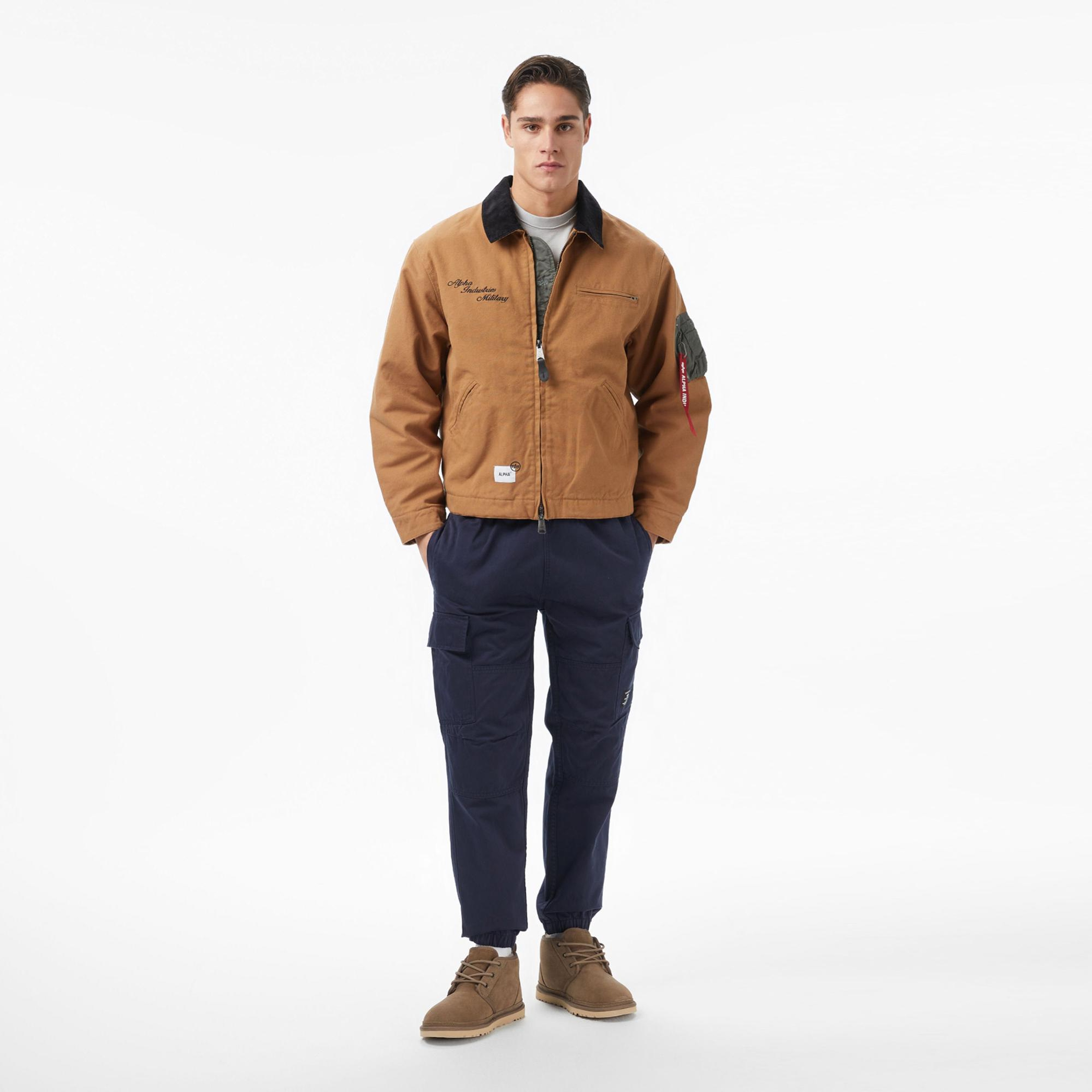 Alpha Industries Military Erkek Kahverengi Mont