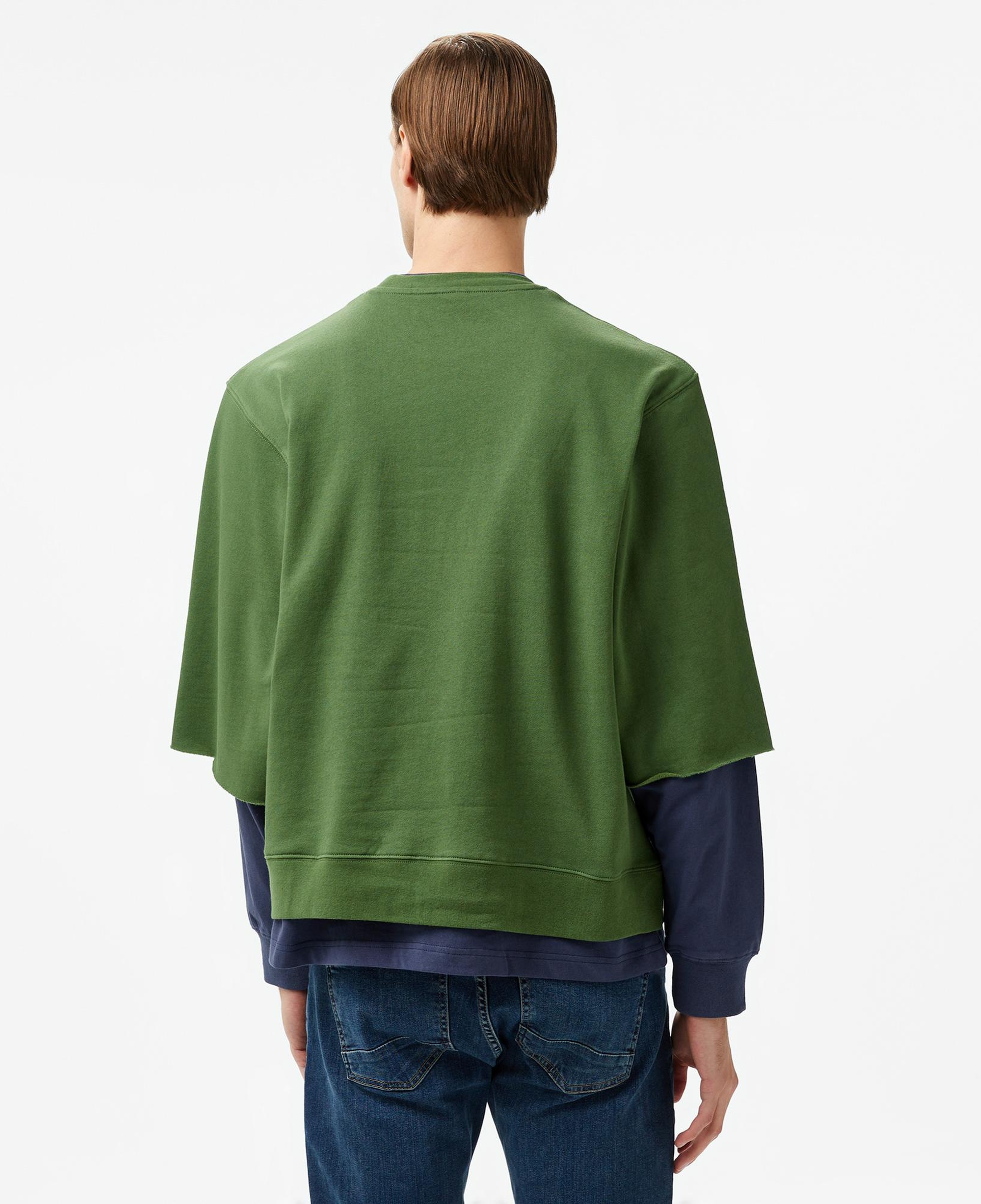 The Hundreds Layer Crewneck Erkek Yeşil Sweatshirt