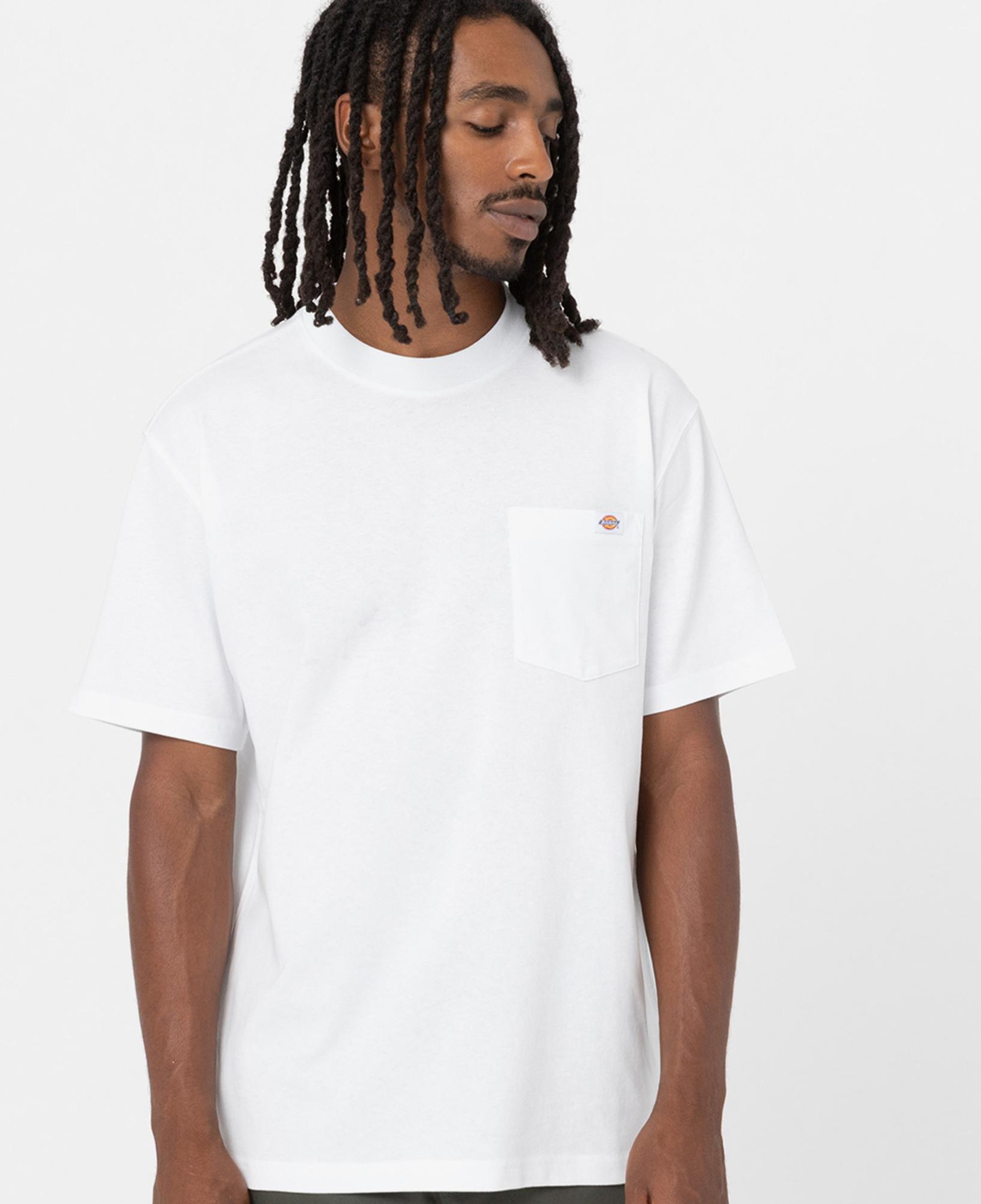Dickies Luray Pocket Erkek Beyaz T-Shirt