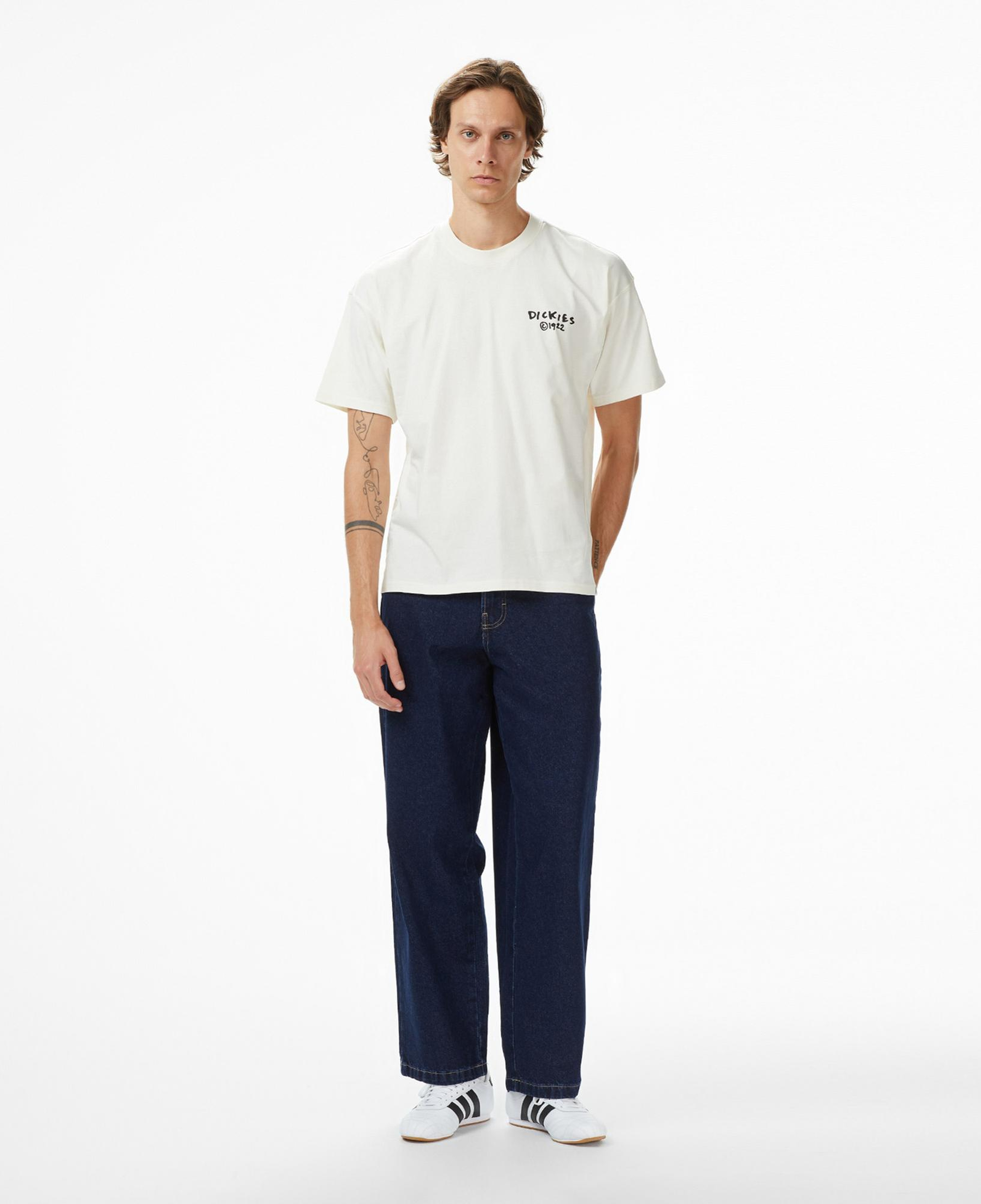 Dickies Sneedville Erkek Beyaz T-Shirt