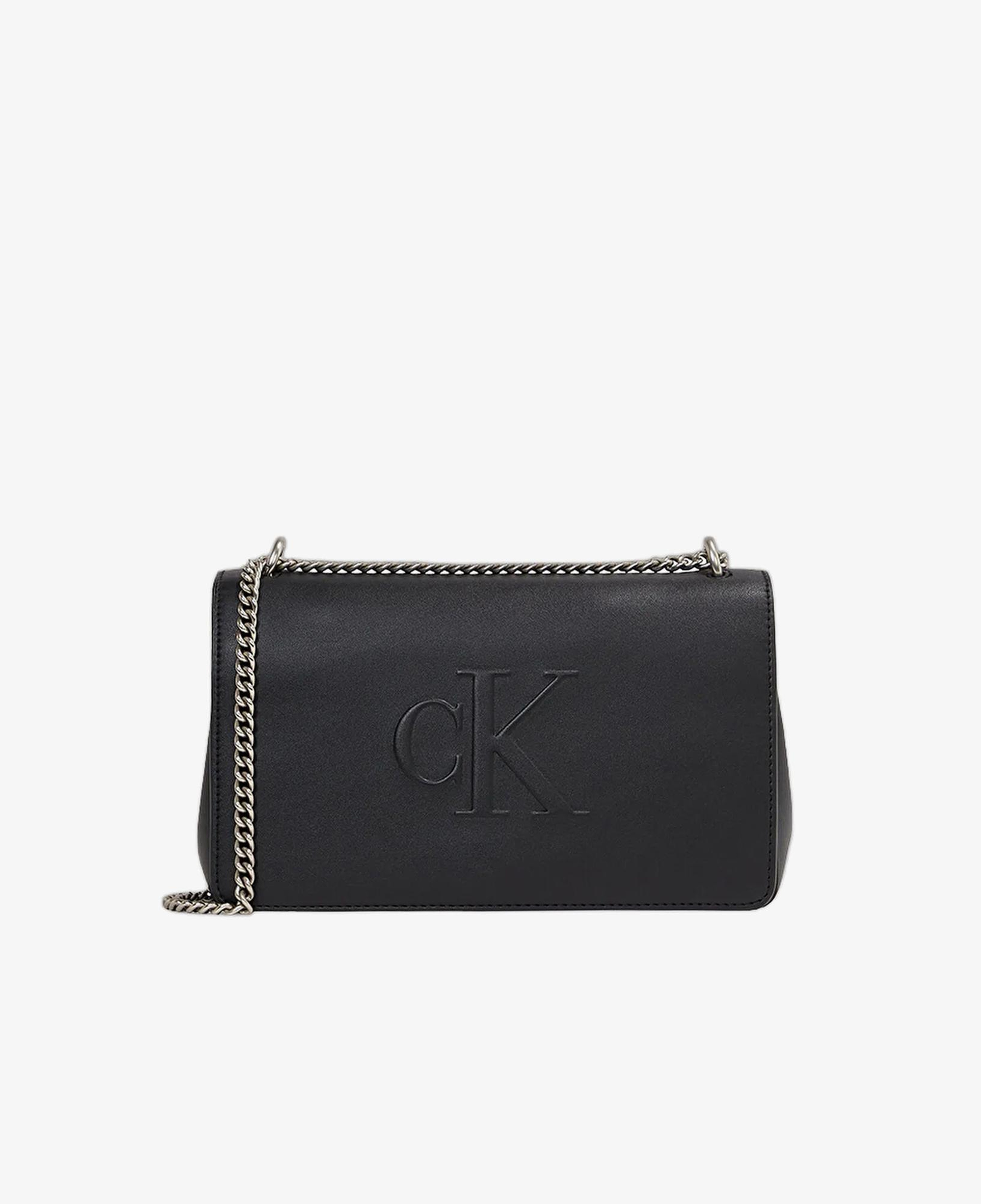 Calvin Klein Sculpted Flap Kadın Siyah Omuz Çantası