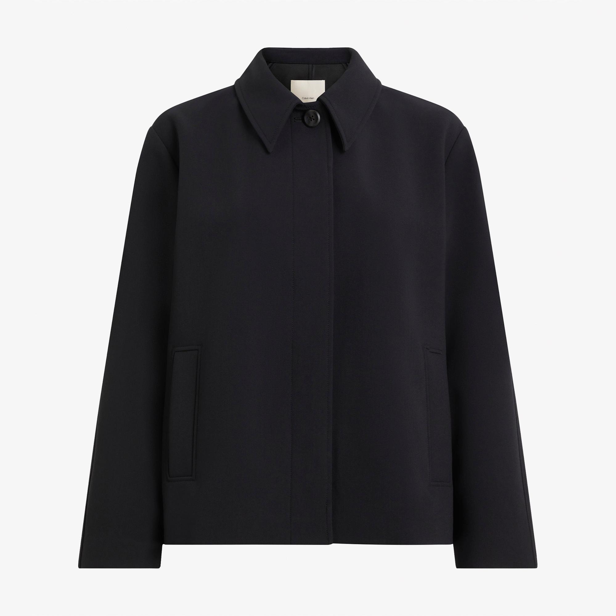 Calvin Klein Kadın Siyah Mont