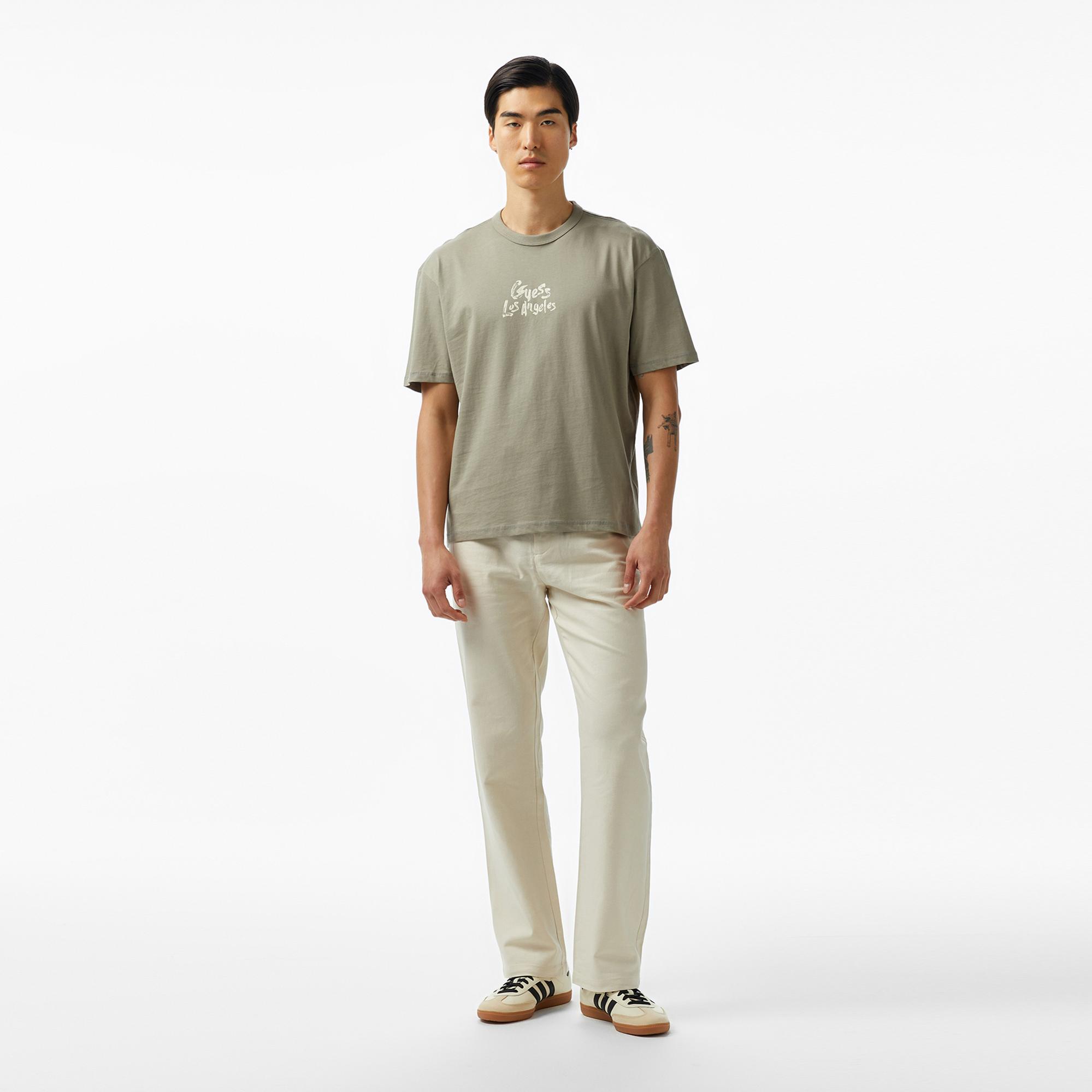 Guess Erkek Yeşil T-Shirt