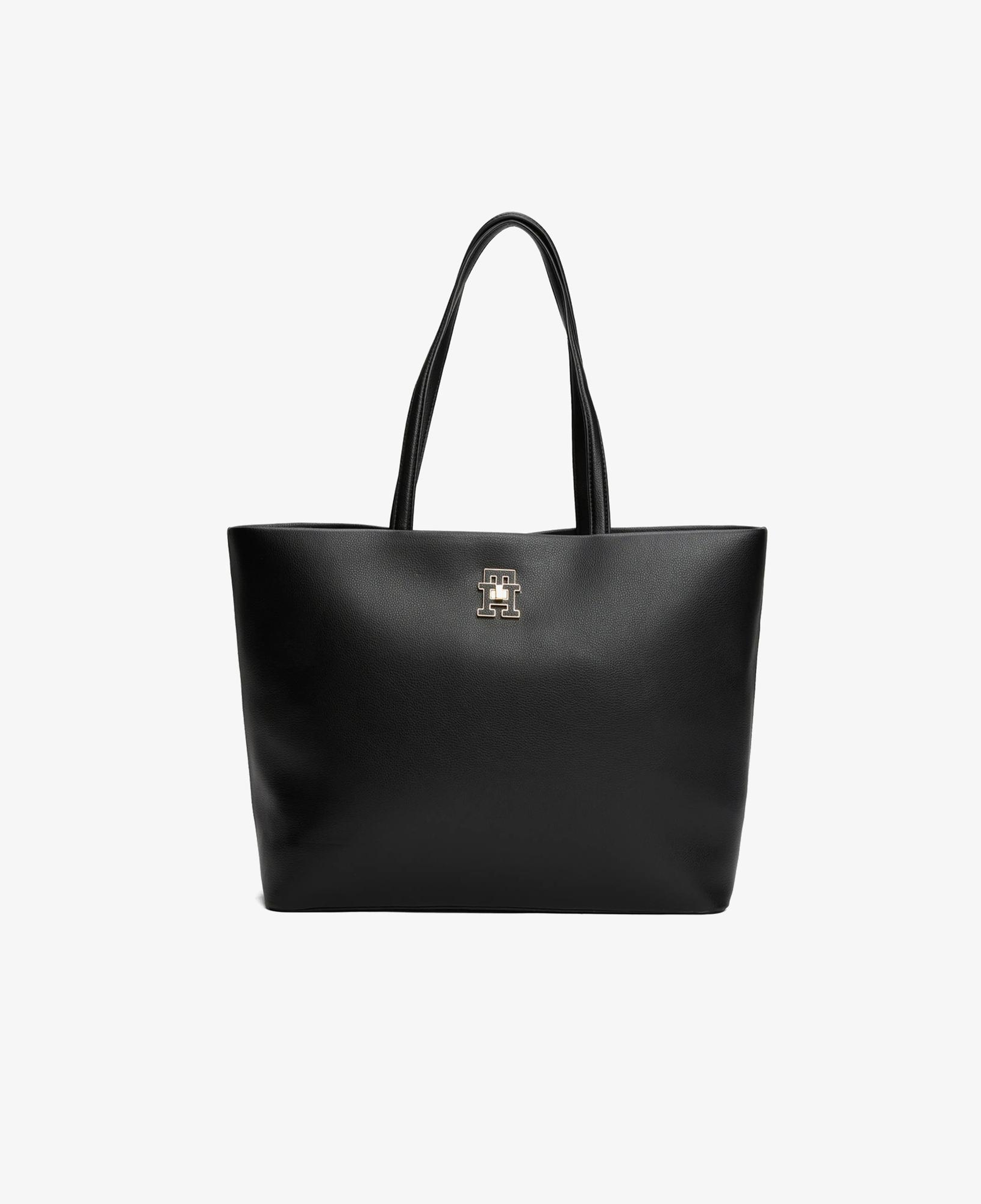 Tommy Hilfiger Modern Kadın Siyah Tote Çanta