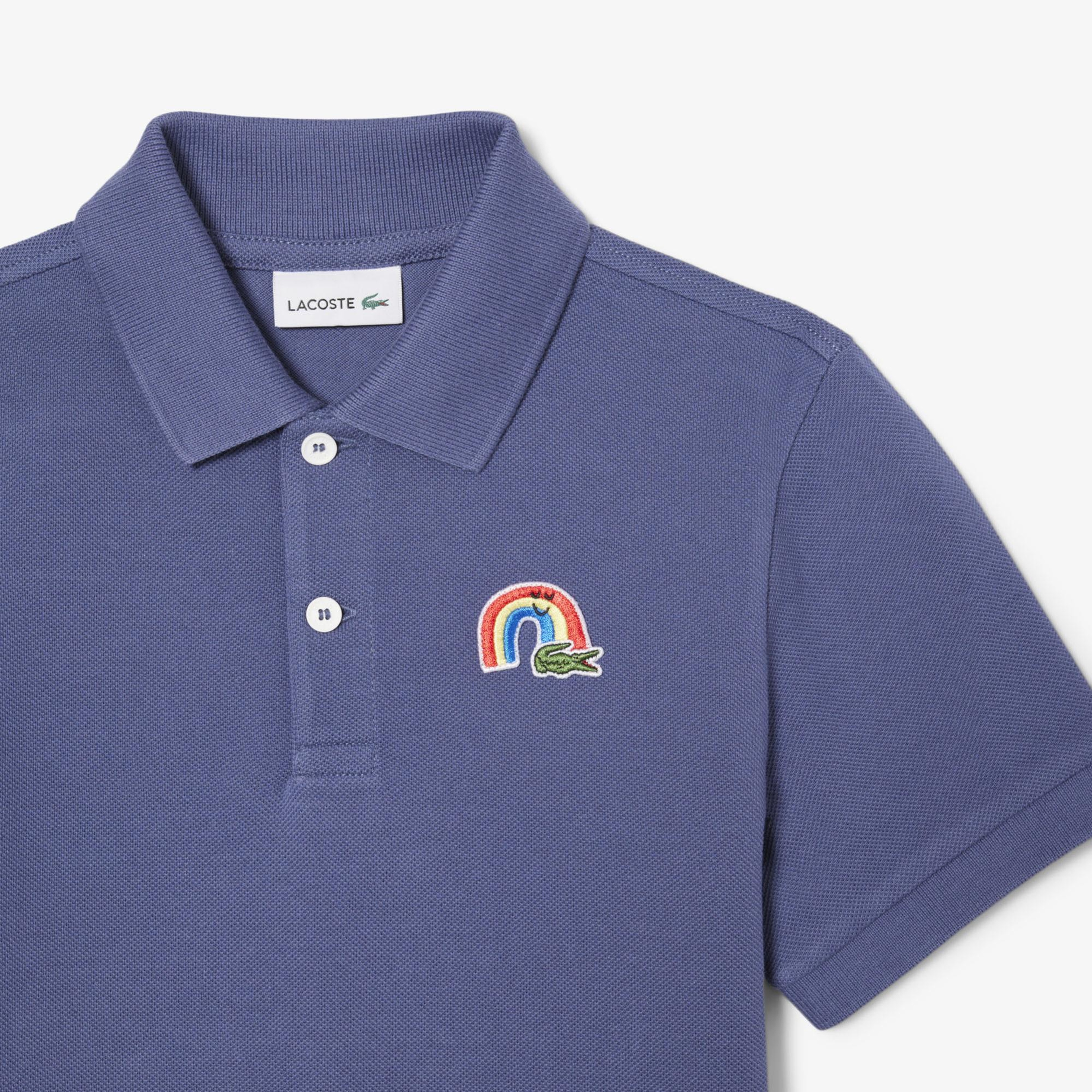 Lacoste Çocuk Lacivert Polo
