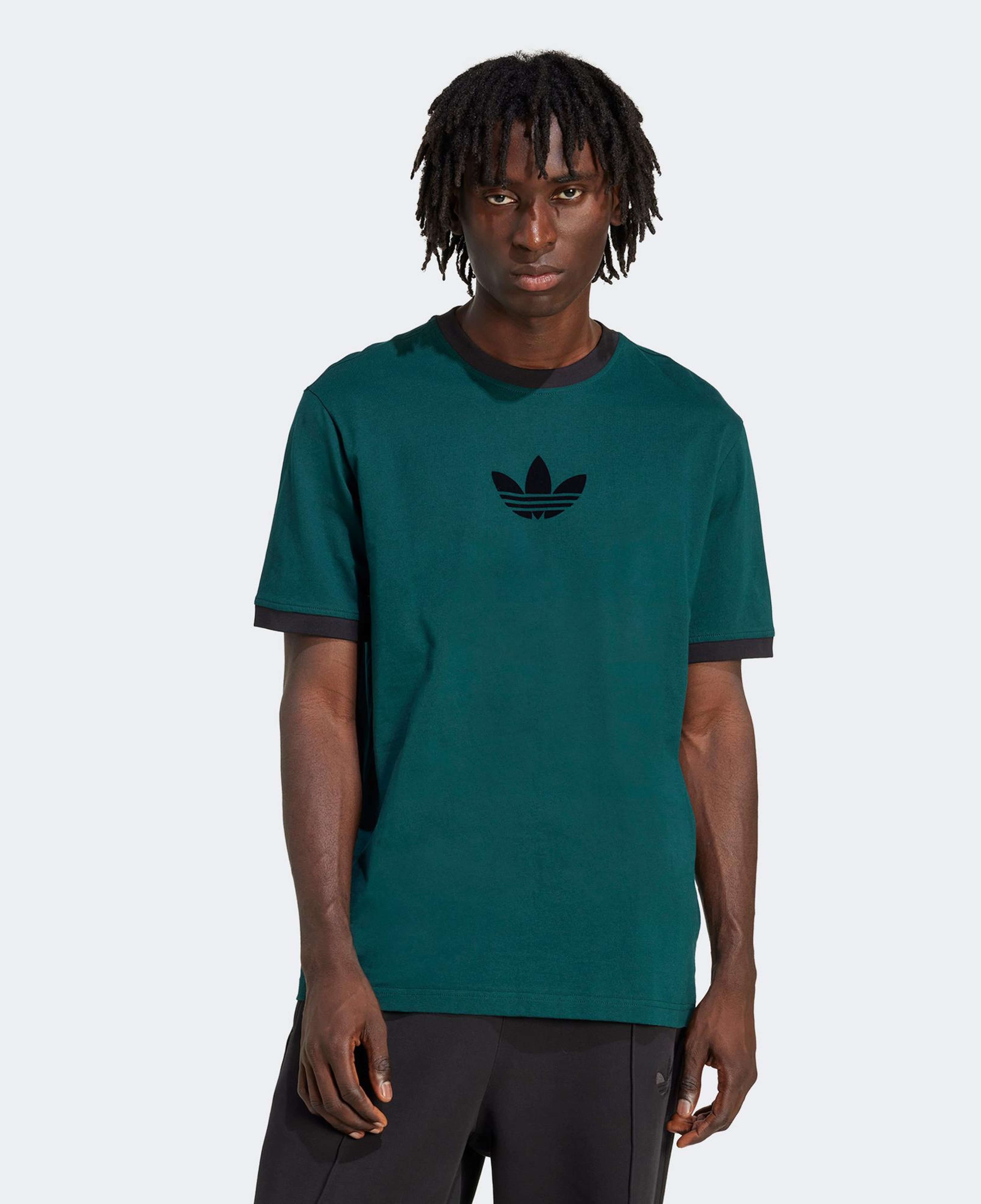 adidas Oversize Erkek Yeşil T-Shirt