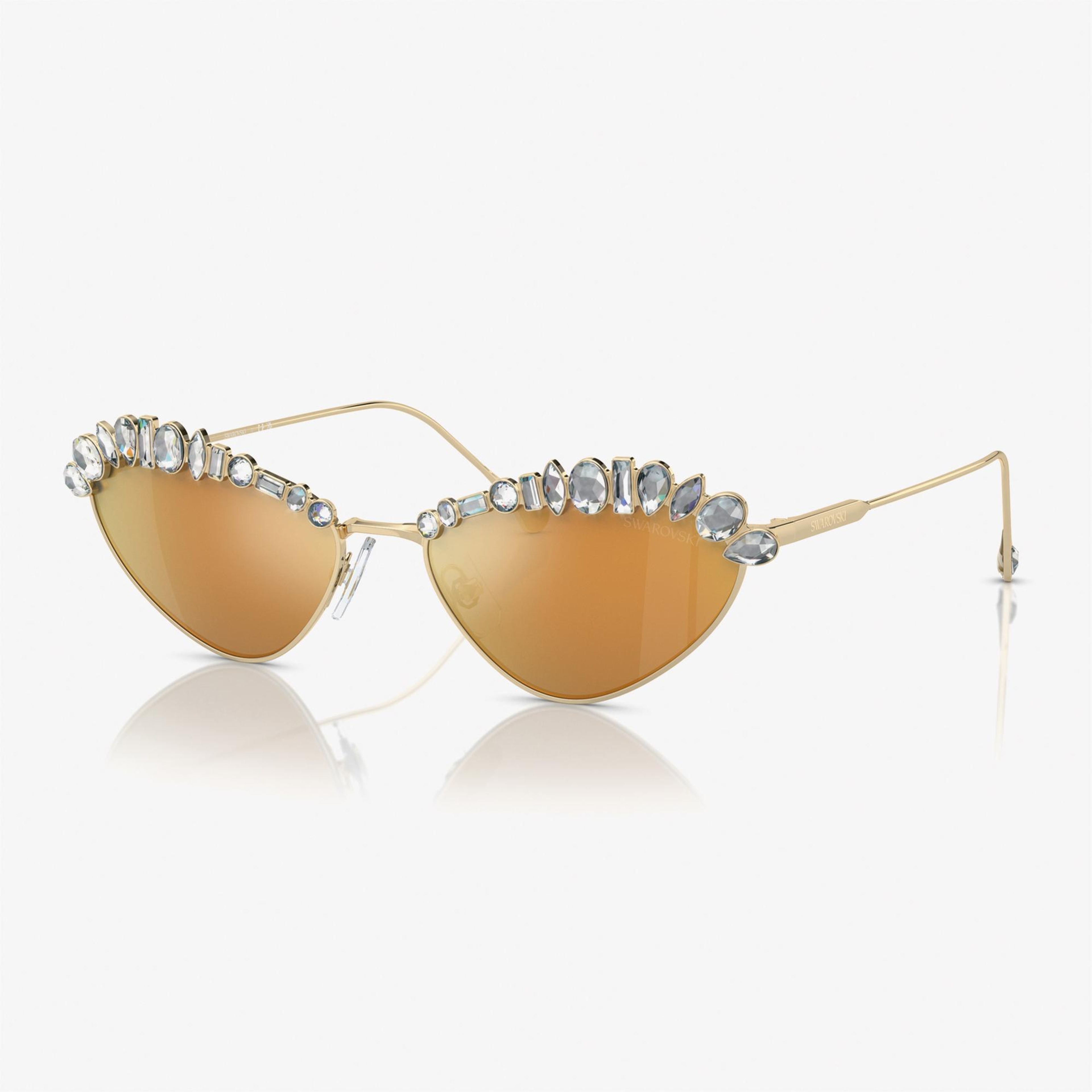 Swarovski 0SK7009 Metal Kadın Altın Rengi Güneş Gözlüğü