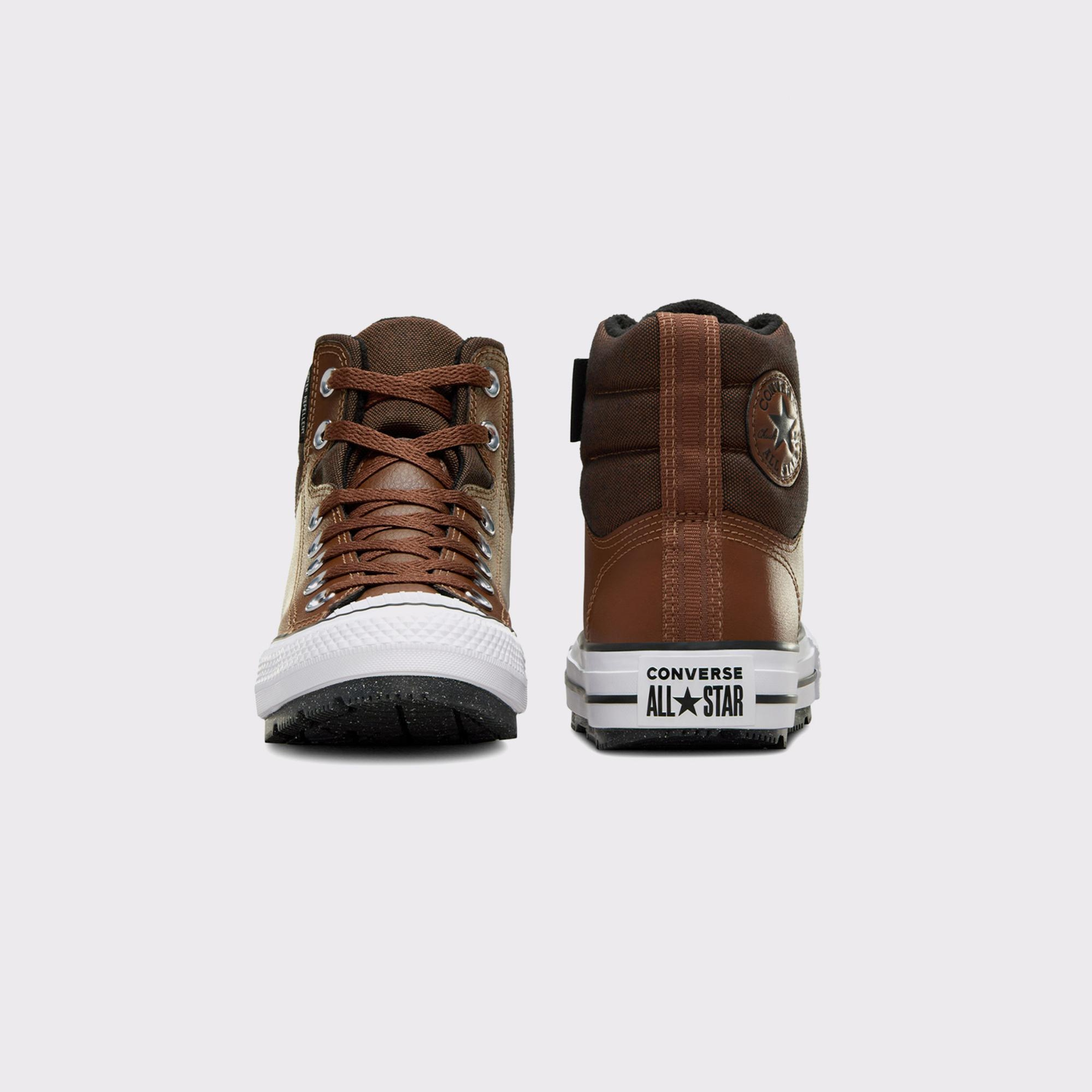 Converse Chuck Taylor All Star Berkshire Genç Kahverengi Deri Bot