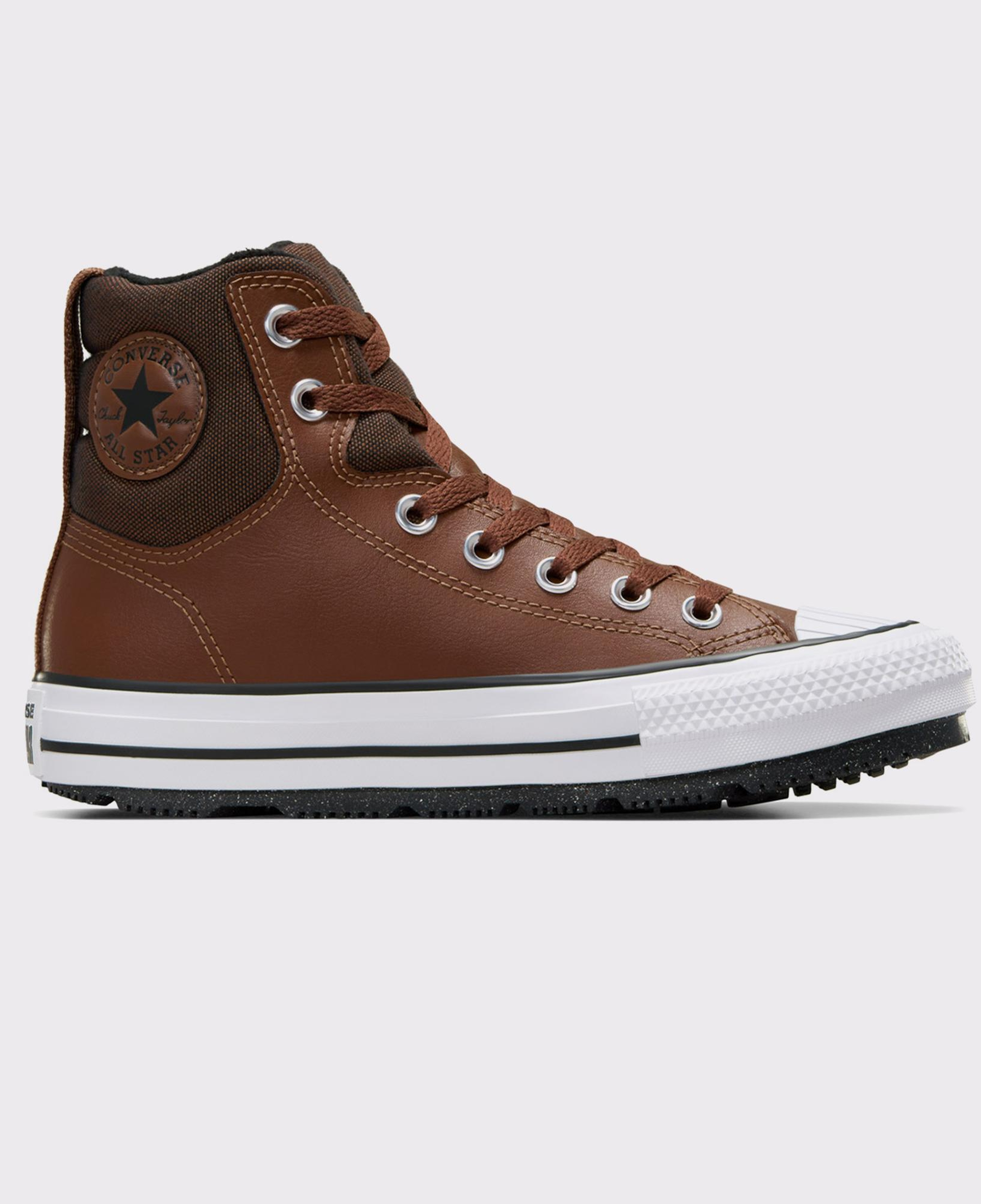 Converse Chuck Taylor All Star Berkshire Genç Kahverengi Deri Bot