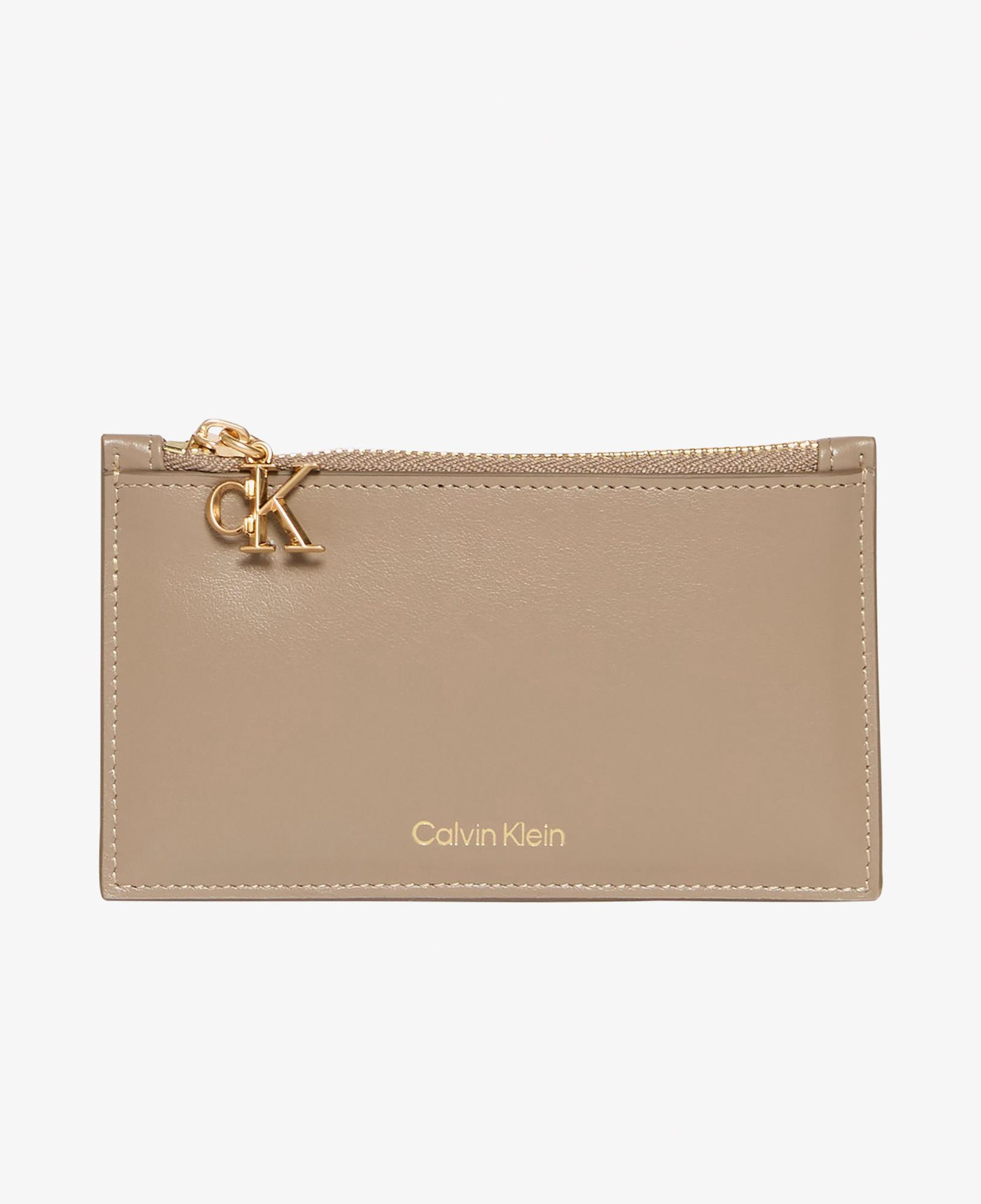 Calvin Klein Zip Kadın Kahverengi Kartlık
