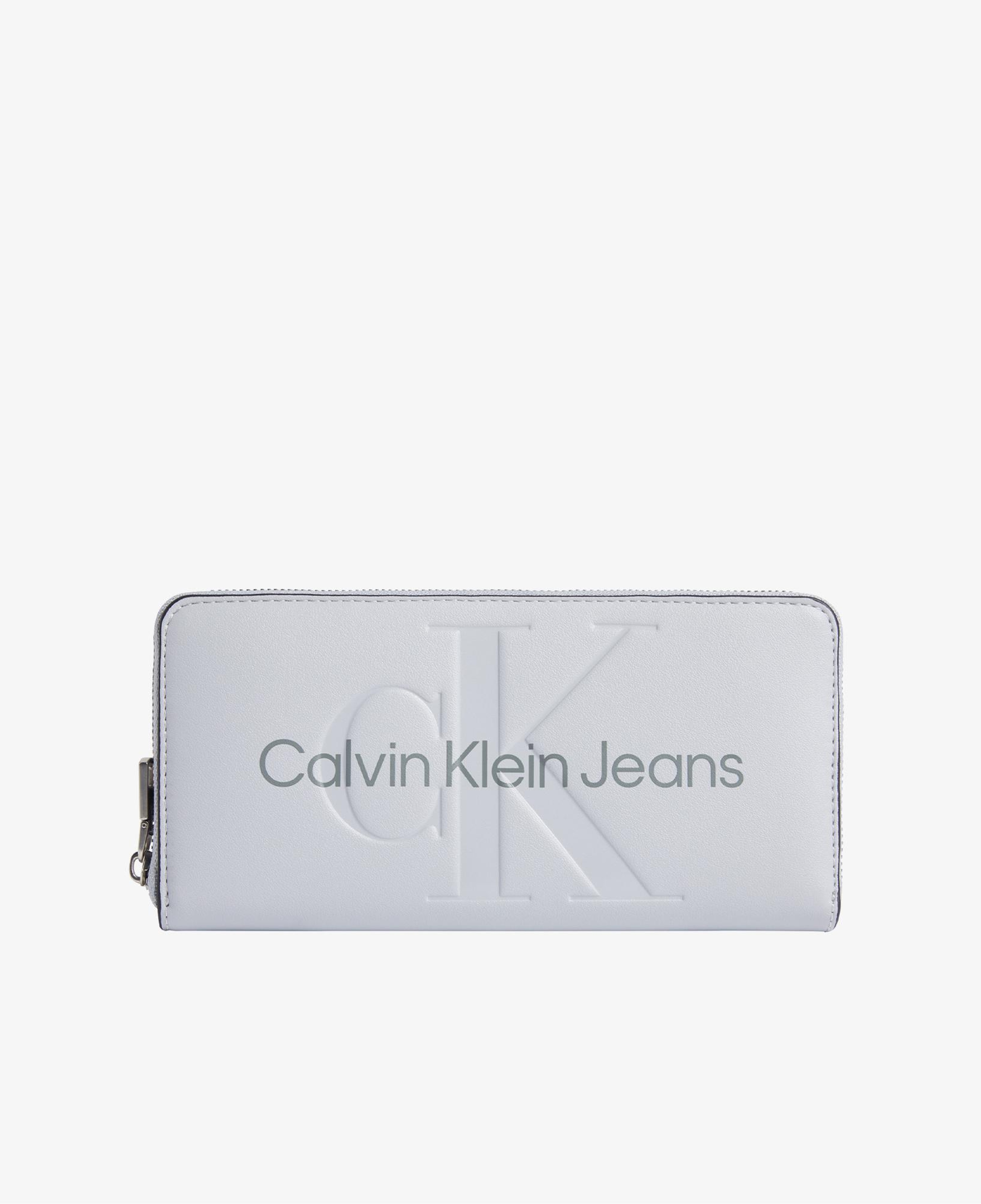 Calvin Klein Jeans Sculpted Zip Around Mono Kadın Lacivert Cüzdan