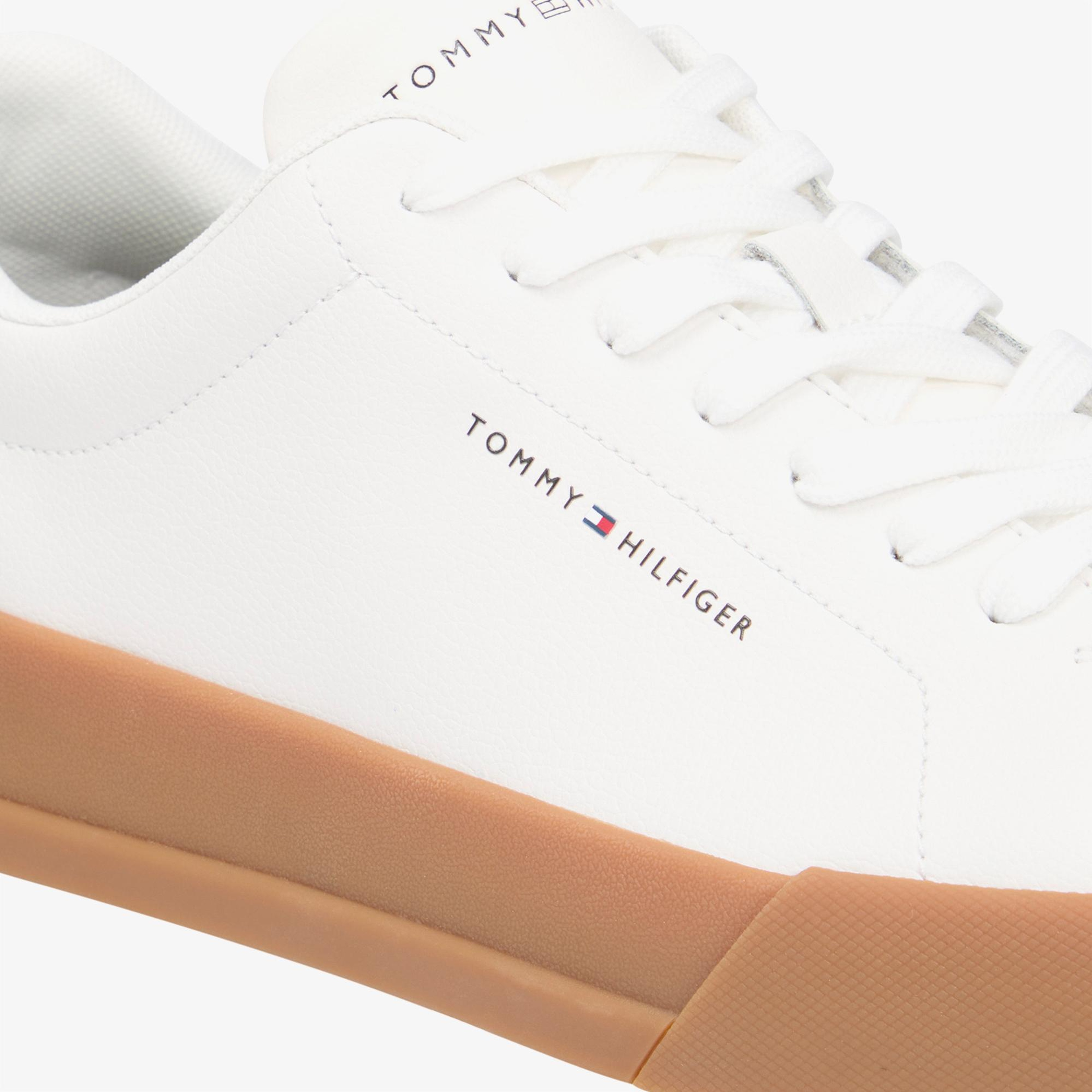 Tommy Hilfiger Court Erkek Beyaz Sneaker
