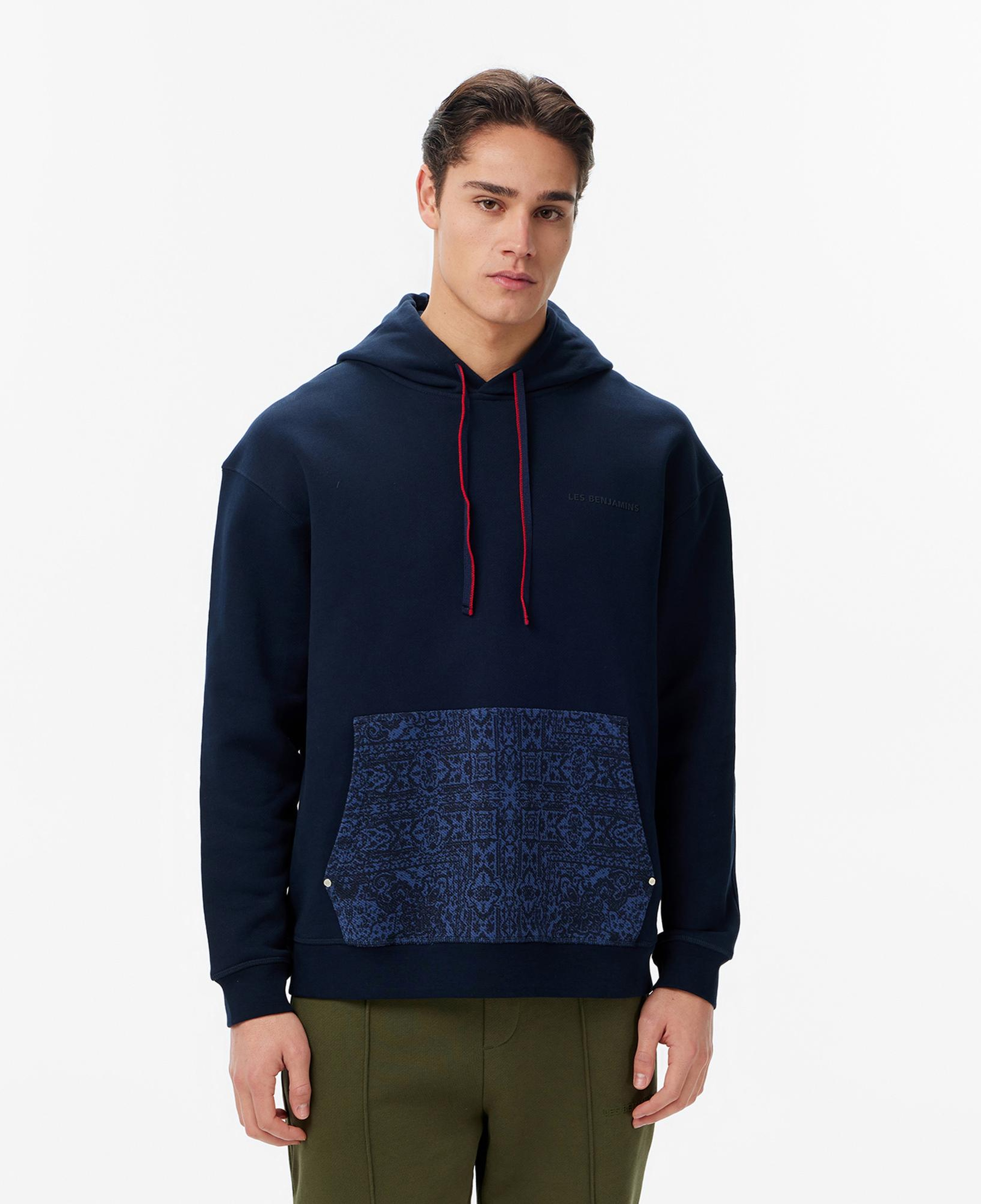 Les Benjamins Regular Fit Erkek Lacivert Sweatshirt
