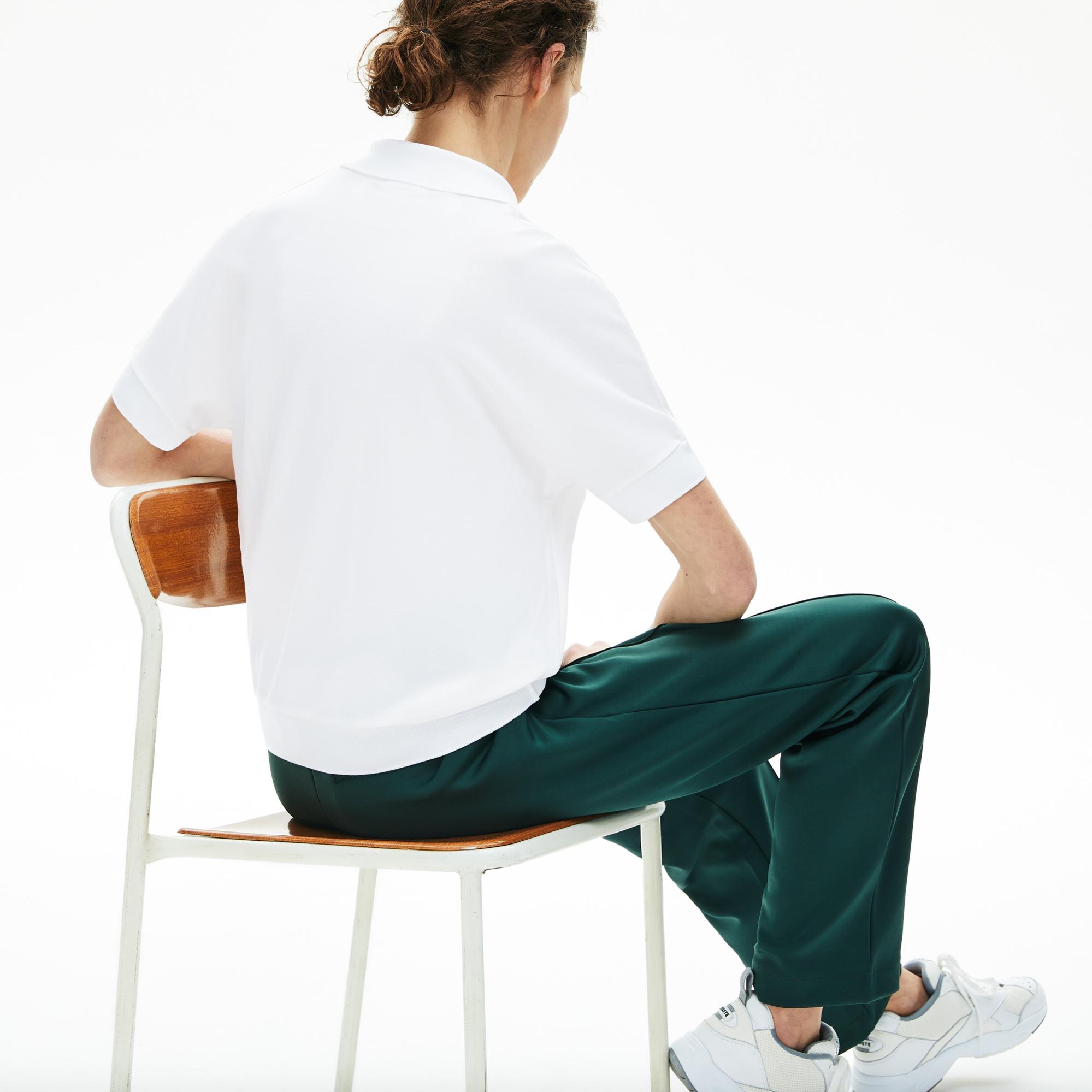 Kadın Relaxed Fit Beyaz Polo