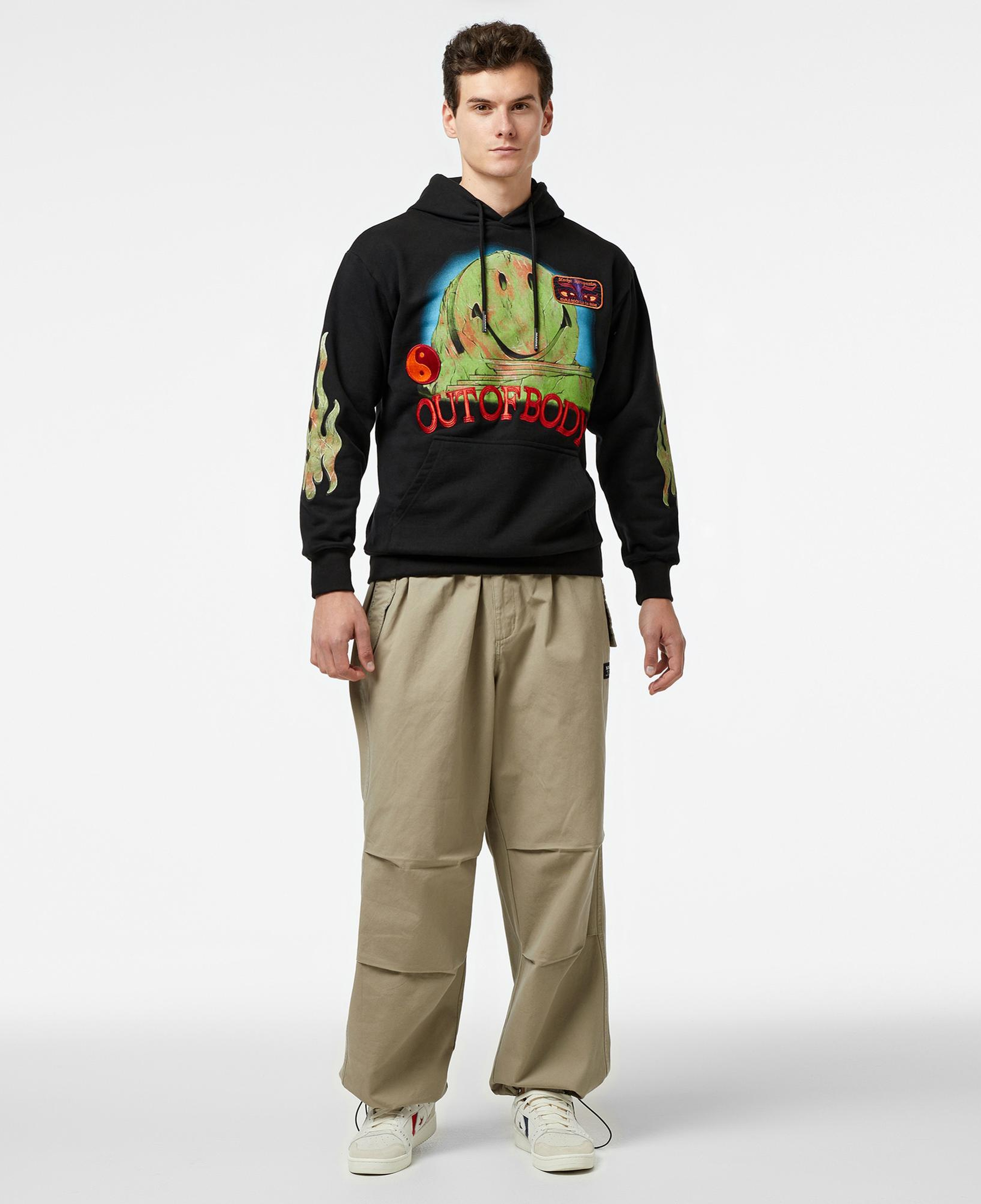 Karl Kani Woven Retro Washed Parachute Erkek Yeşil Pantolon