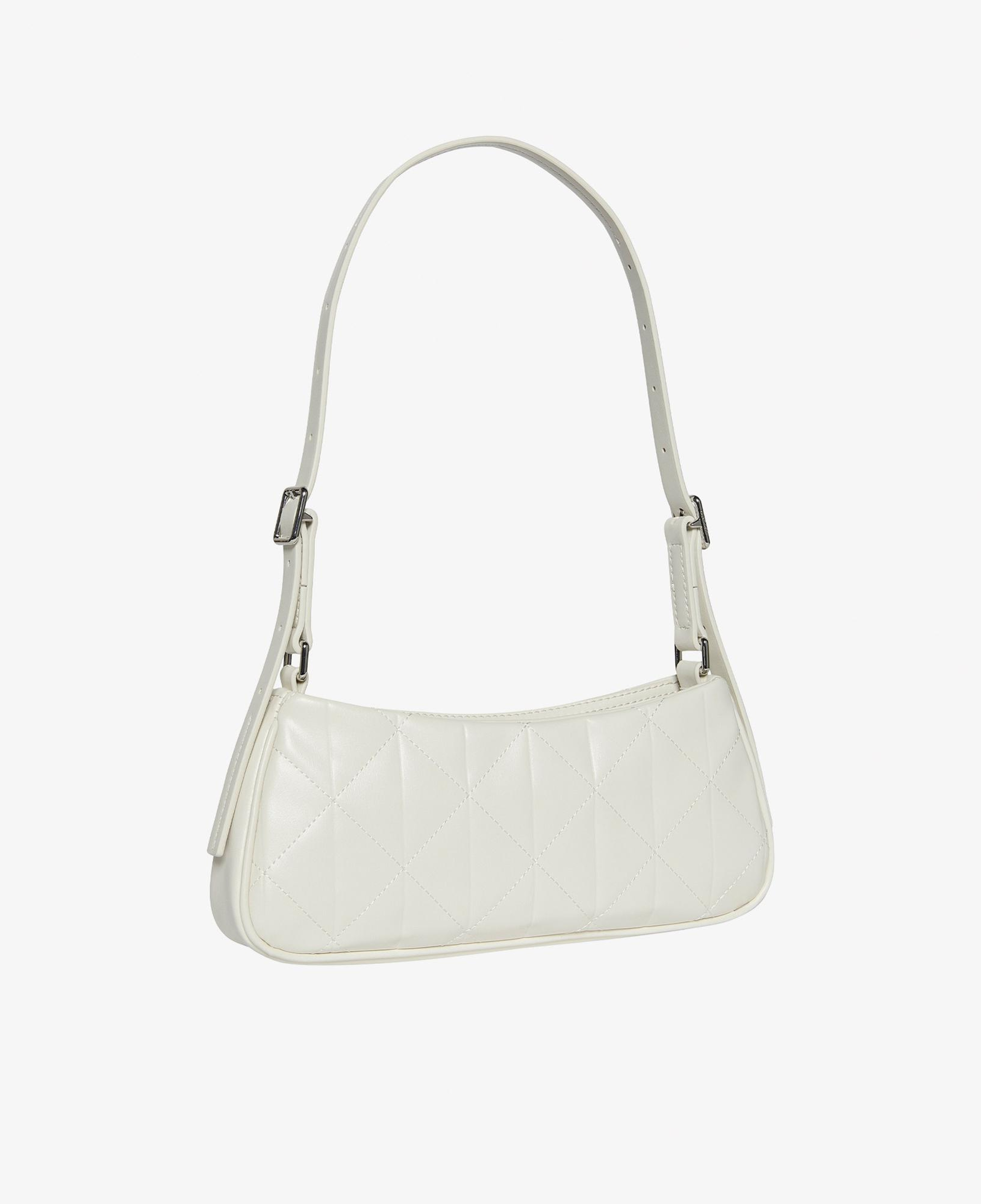 Calvin Klein Quilted Small Kadın Beyaz Omuz Çantası