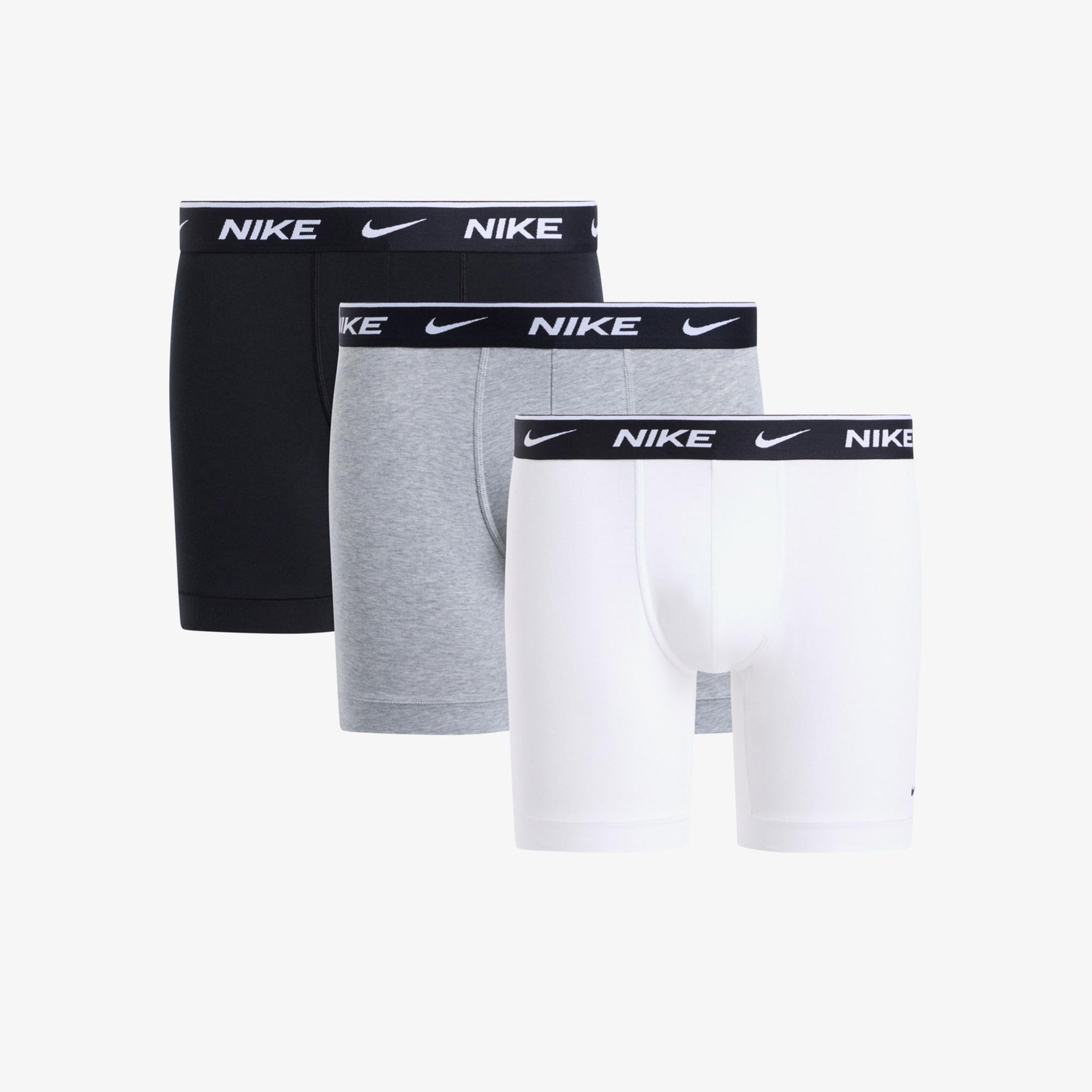 Nike Brief 3'lü Erkek Renkli Boxer