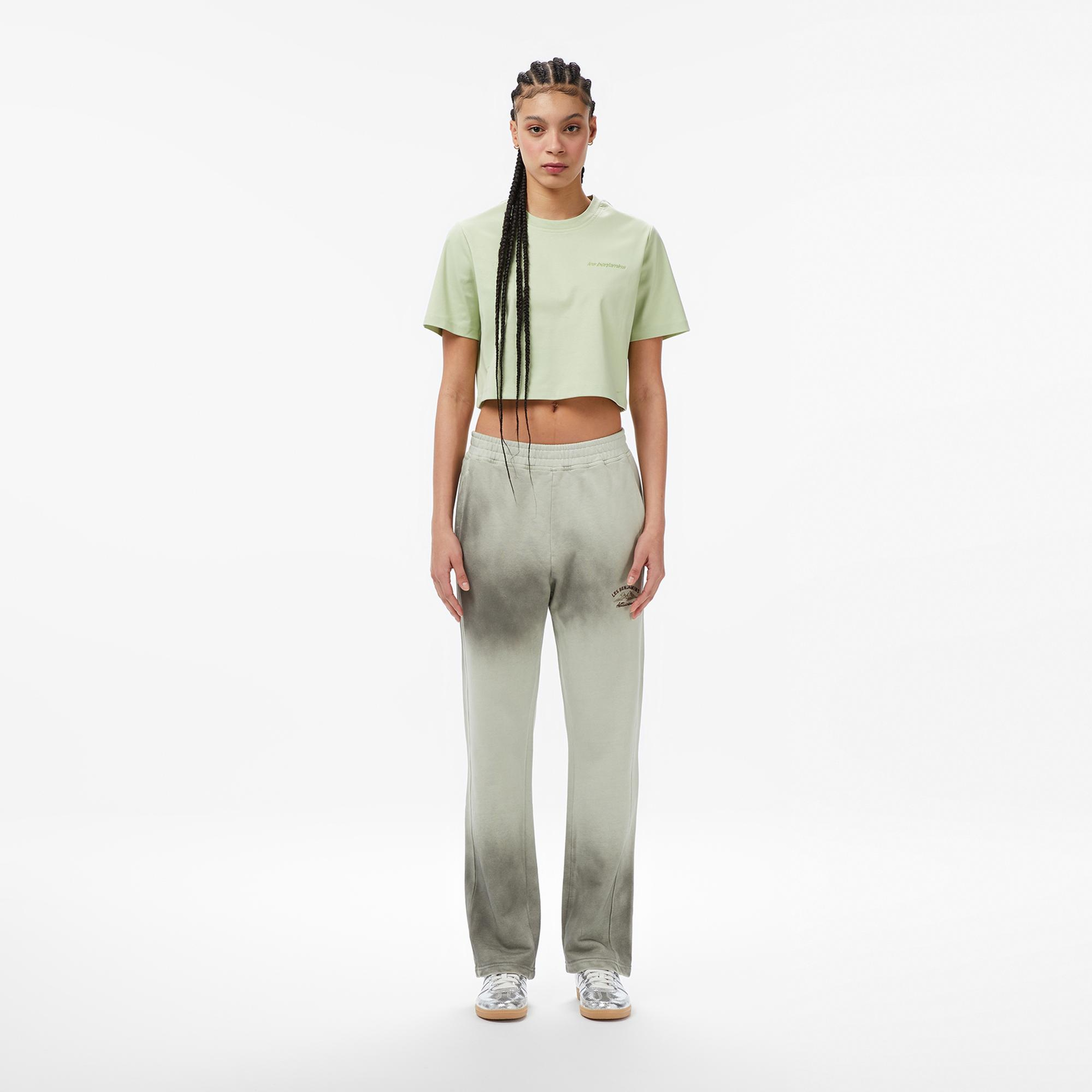 Les Benjamins Regular Fit Kadın Yeşil Eşofman Altı