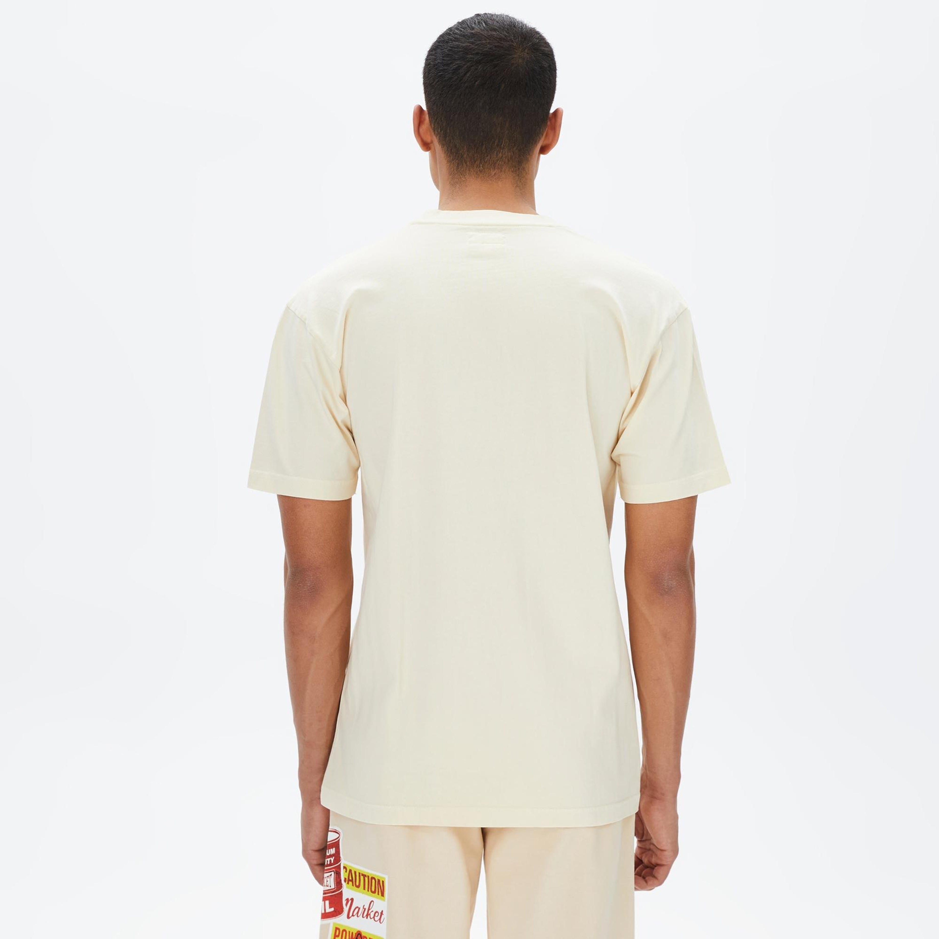 Market Smiley Product Of Nature Erkek Krem T-Shirt