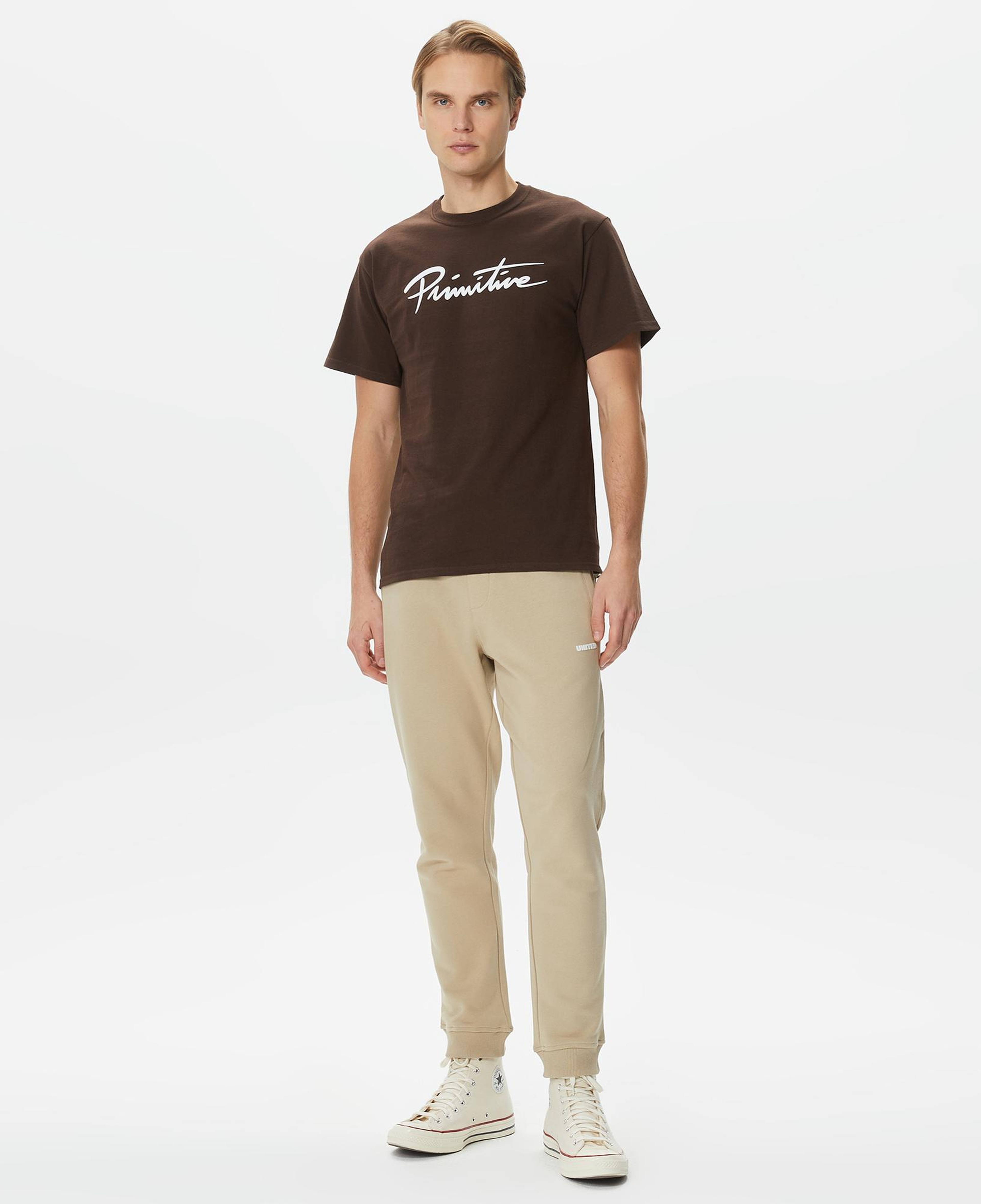 Primitive Nuevo Erkek Kahverengi T-Shirt