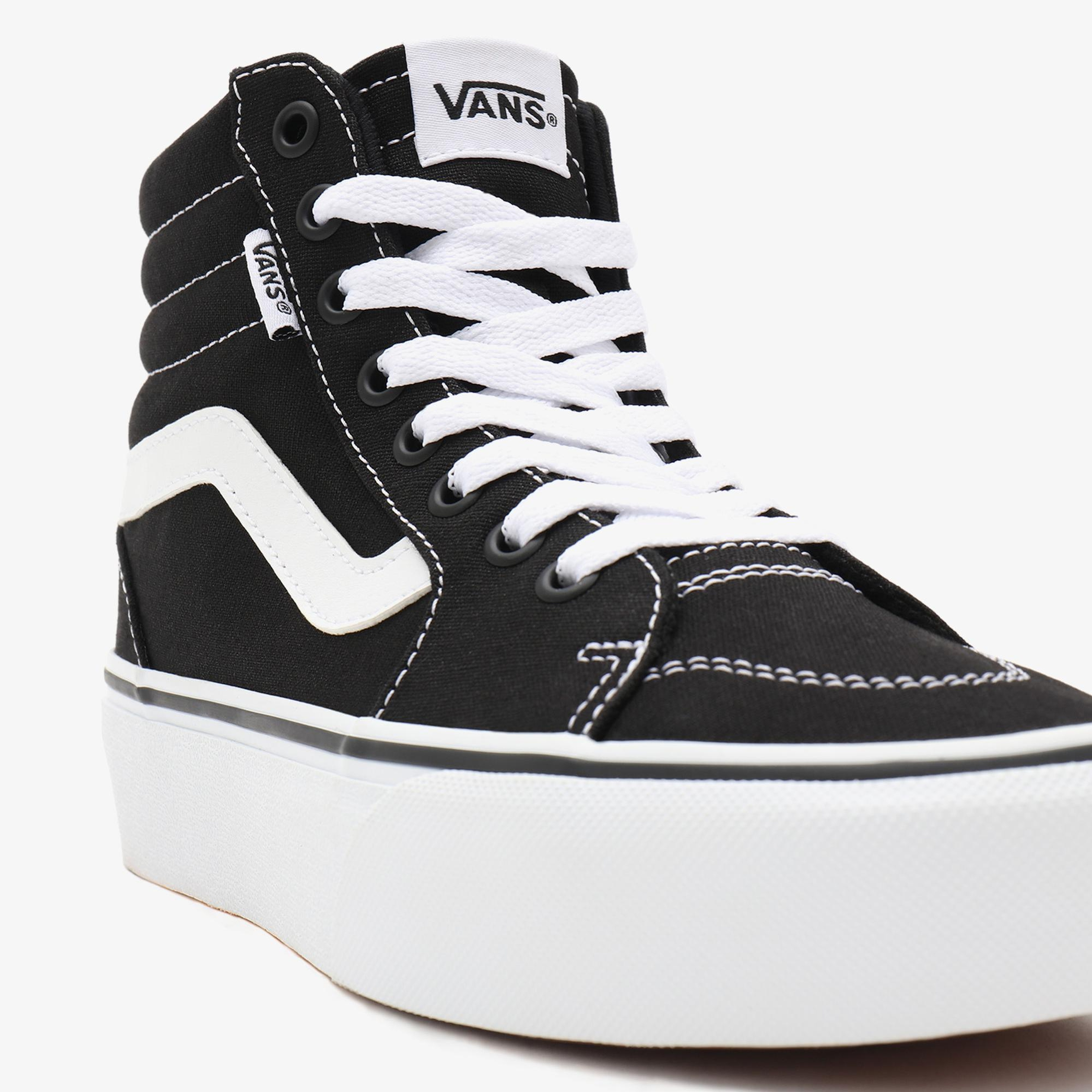 Vans Filmore Hi Platform Kadın Siyah Sneaker