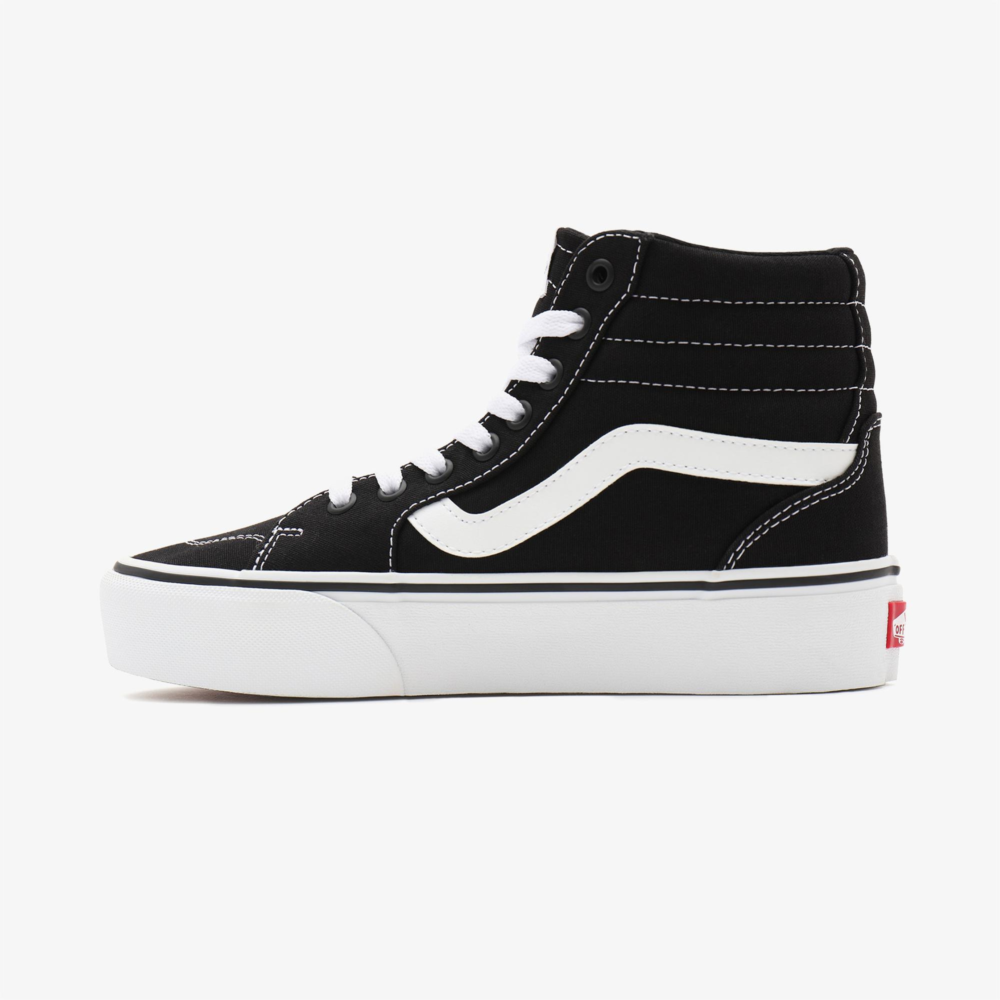 Vans Filmore Hi Platform Kadın Siyah Sneaker