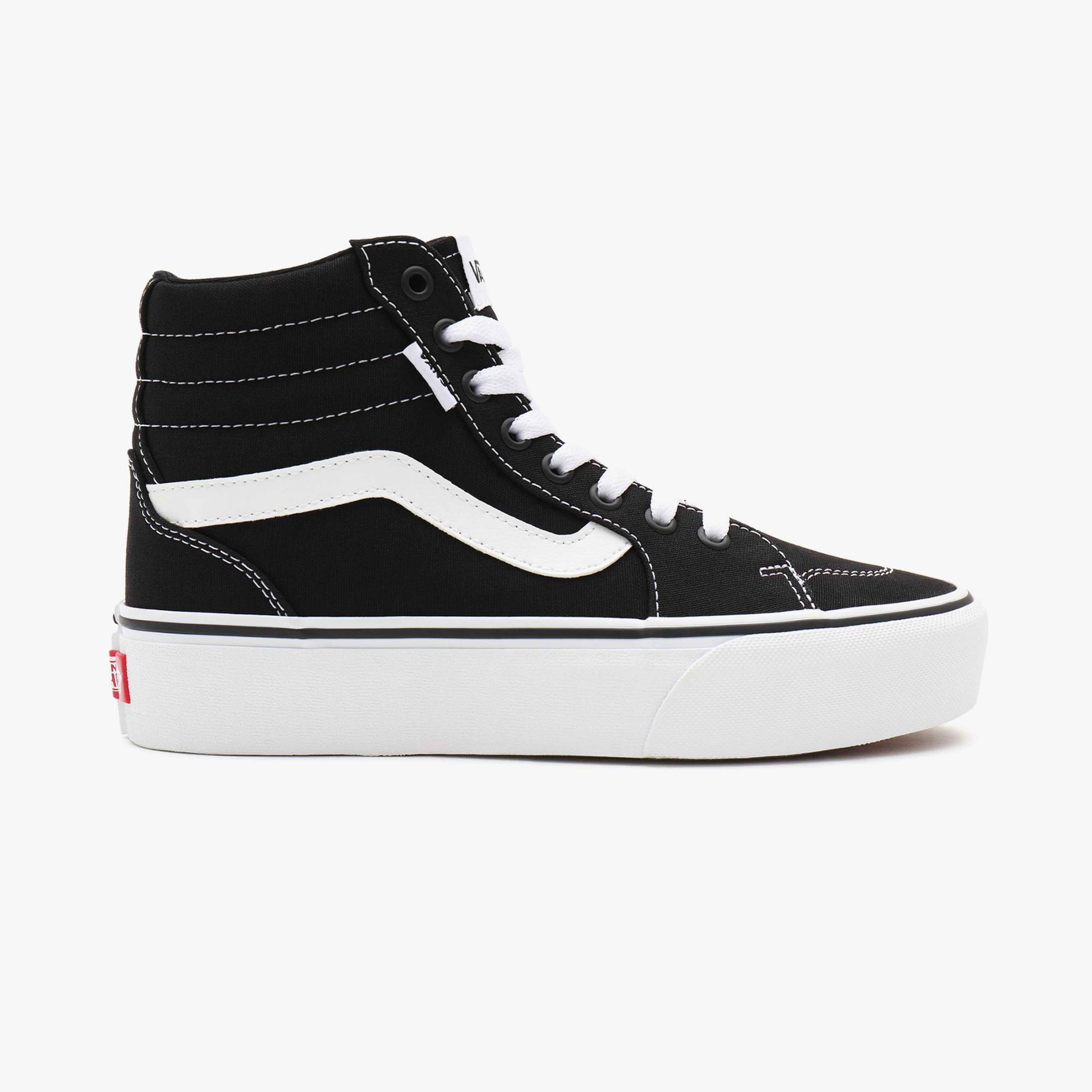 Vans Filmore Hi Platform Kadın Siyah Sneaker