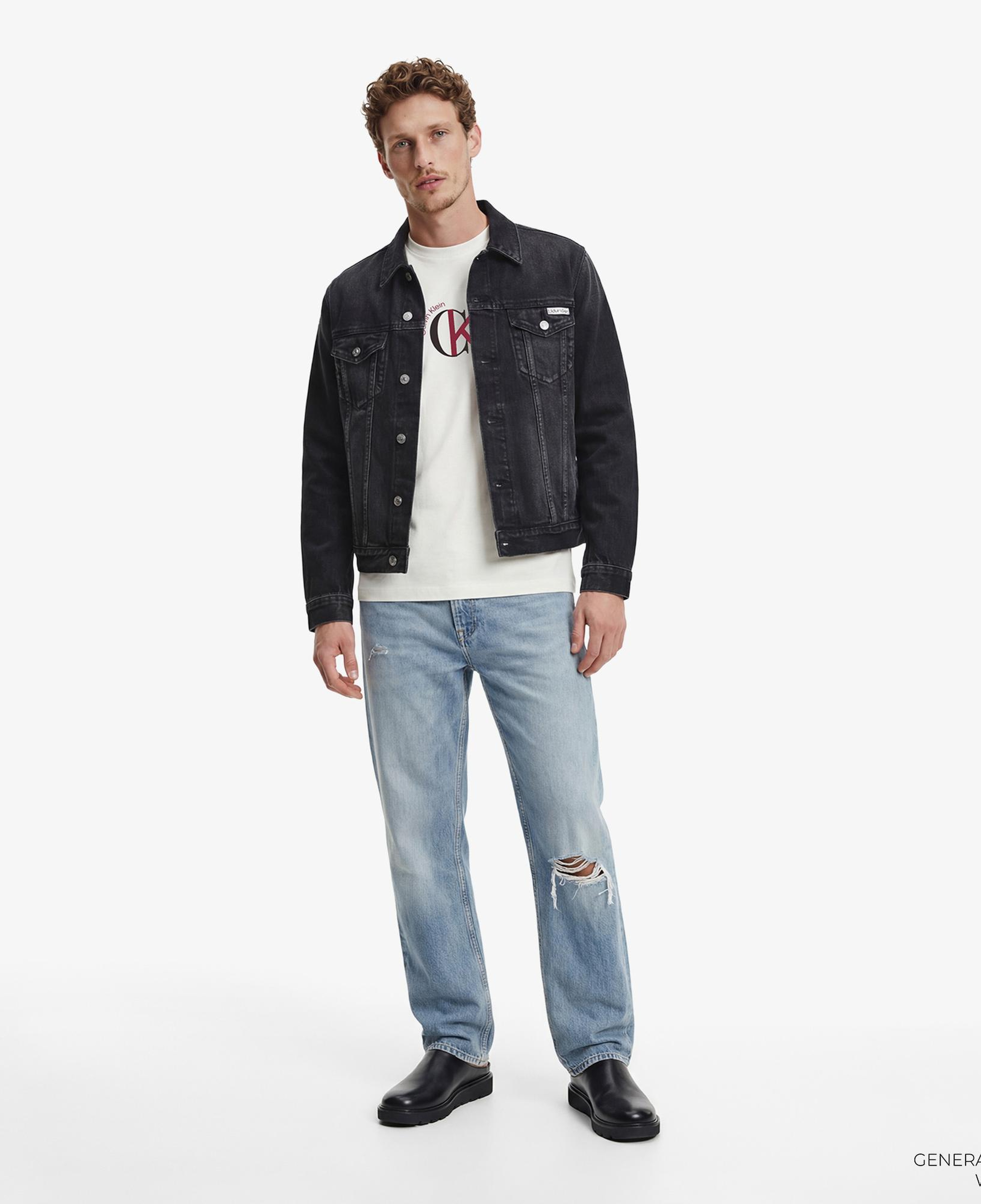 Calvin Klein 30S Graphic Erkek Beyaz T-Shirt