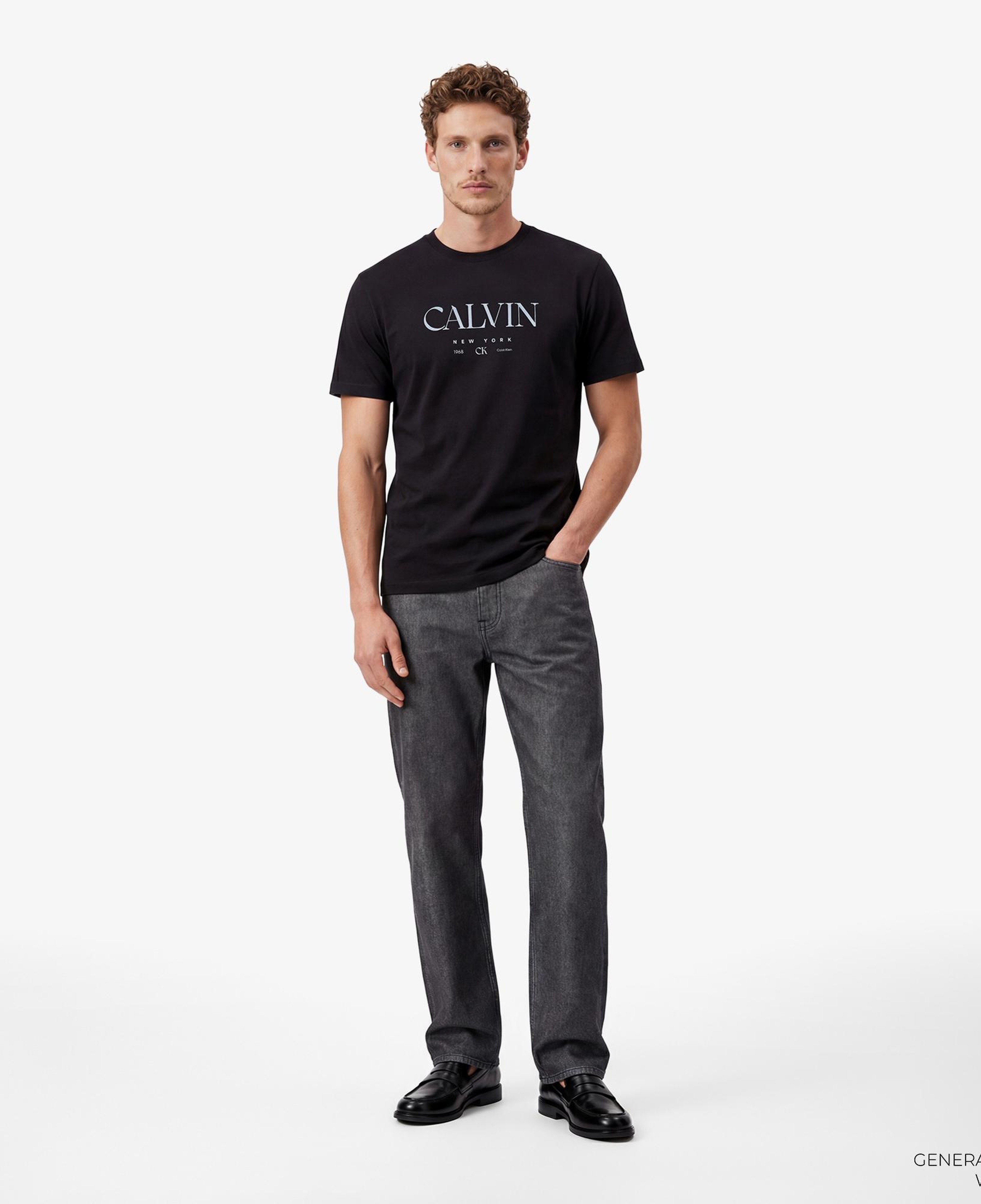 Calvin Klein 20S Graphic Erkek Gri T-Shirt