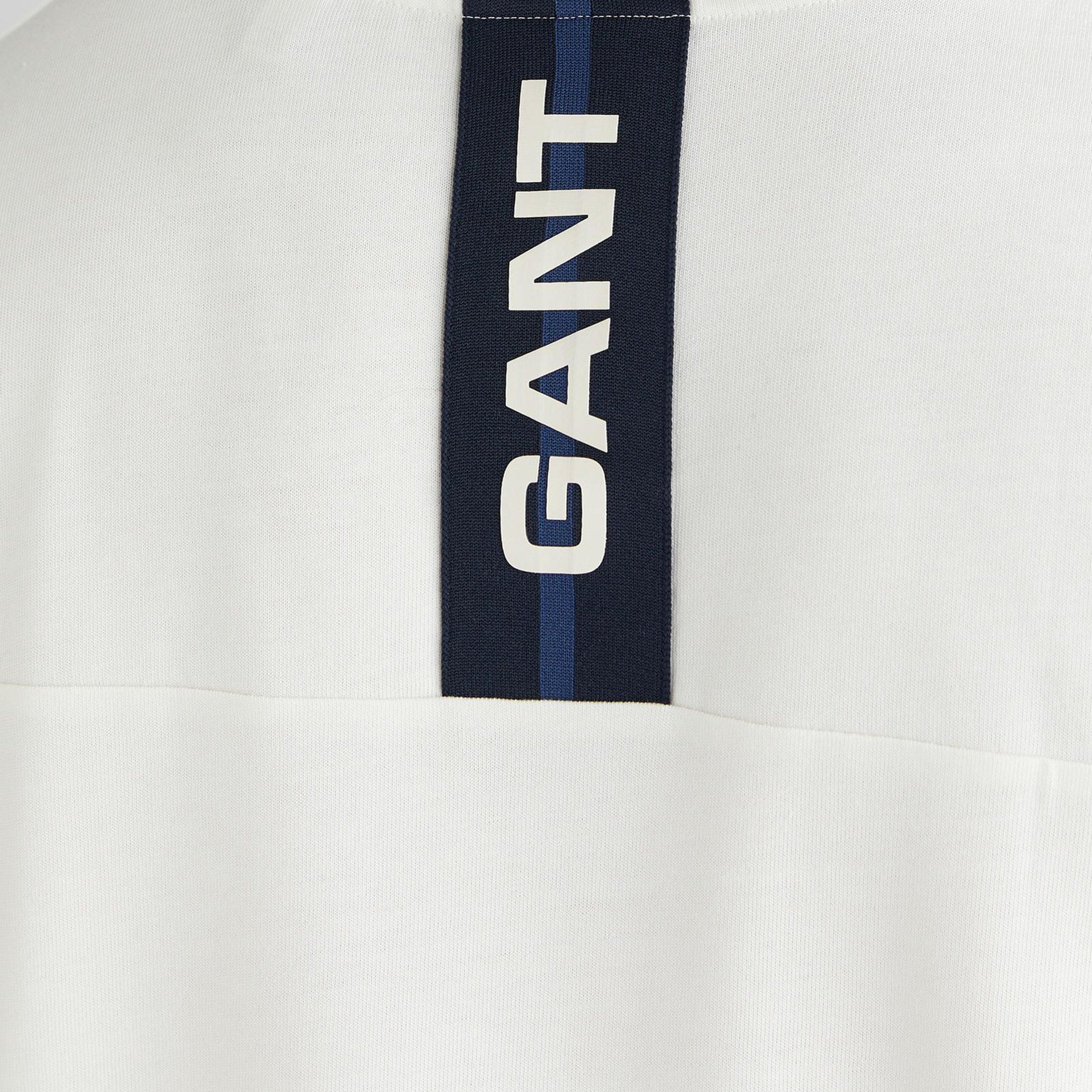 GANT Erkek Beyaz Baskılı Kısa Kollu T-Shirt