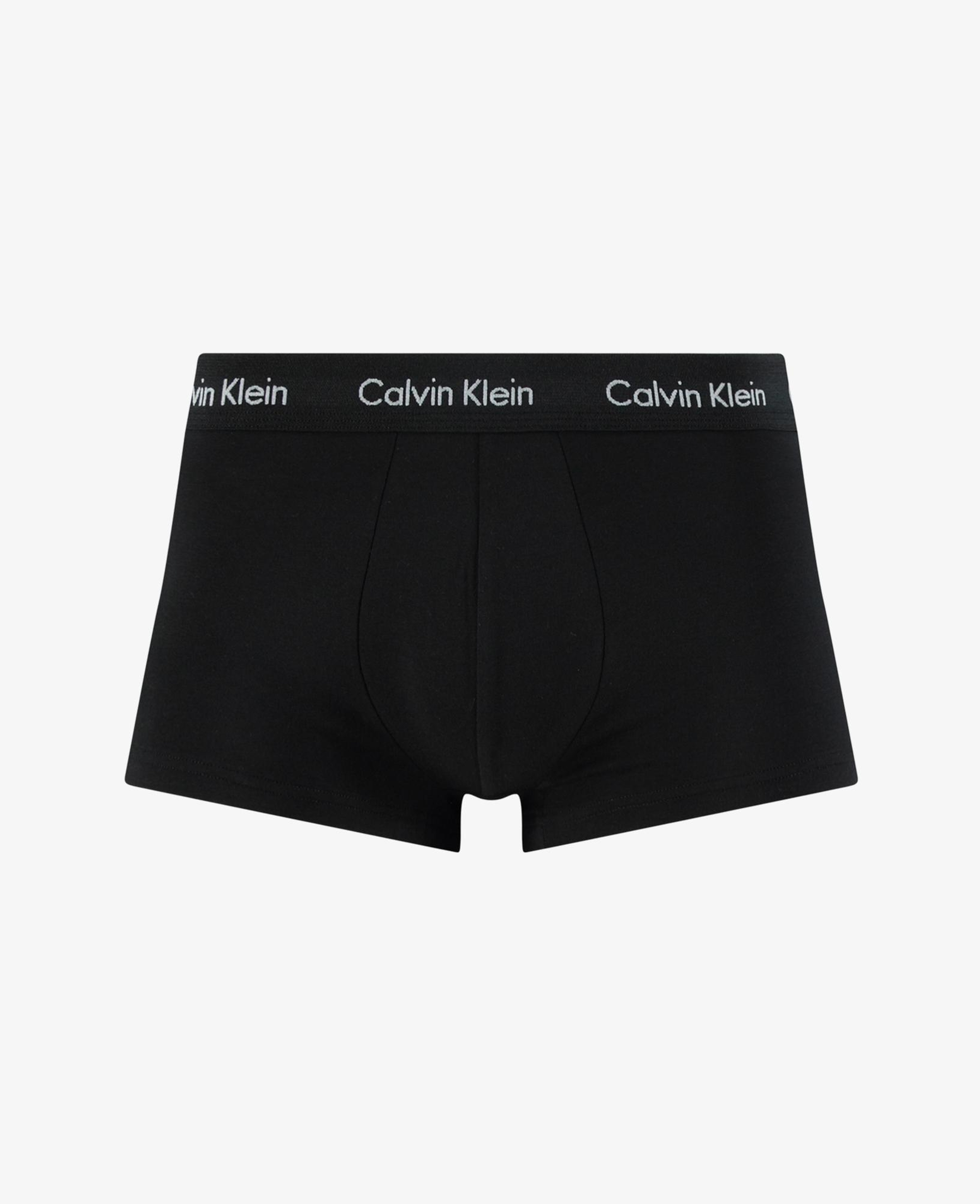 Calvin Klein Low Rise Trunk 3'lü Erkek Mint/Yeşil/Siyah Boxer