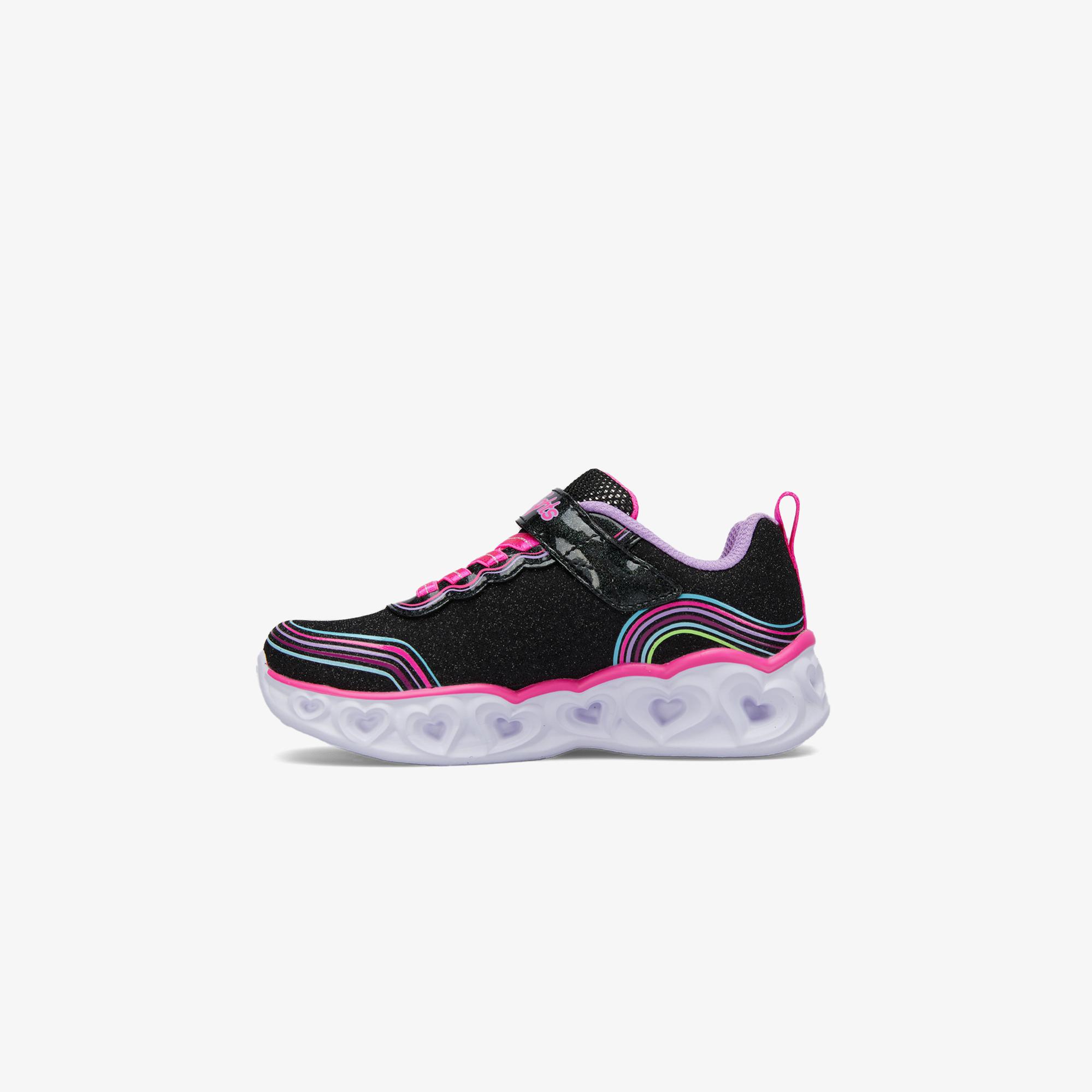 Skechers Heart Lights Çocuk Siyah Spor Ayakkabı