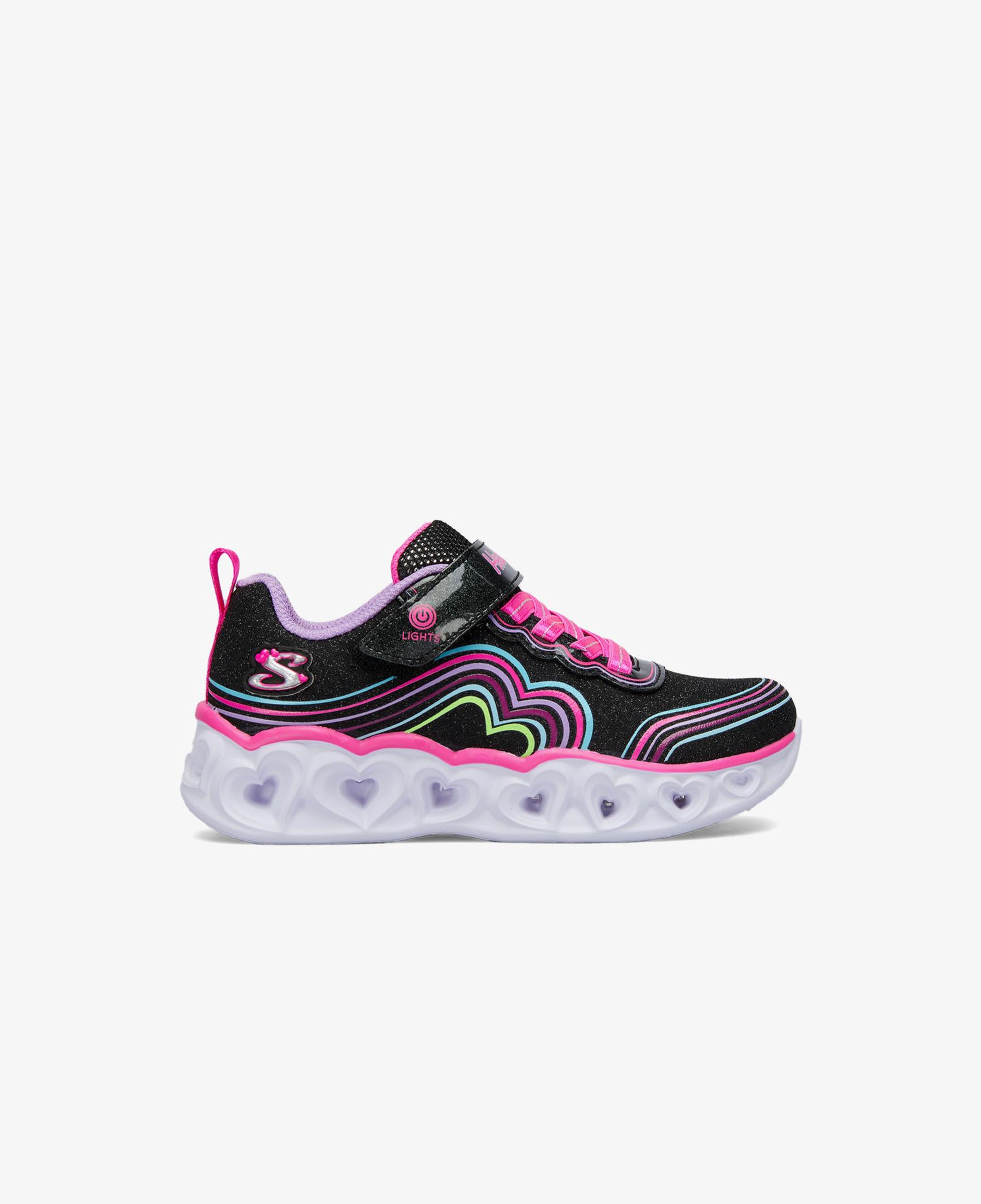 Skechers Heart Lights Çocuk Siyah Spor Ayakkabı