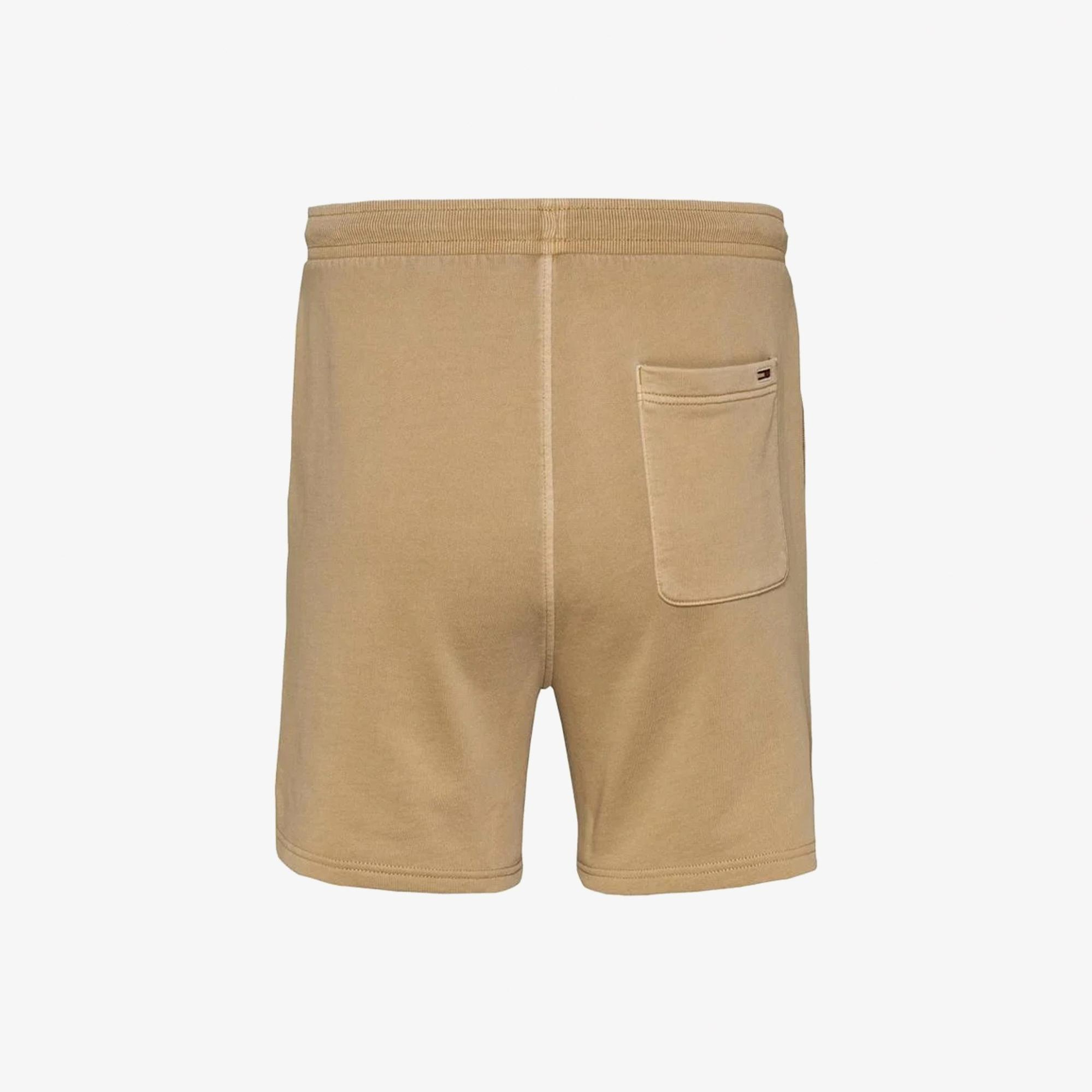 Tommy Jeans Regular Varsity Erkek Bej Şort