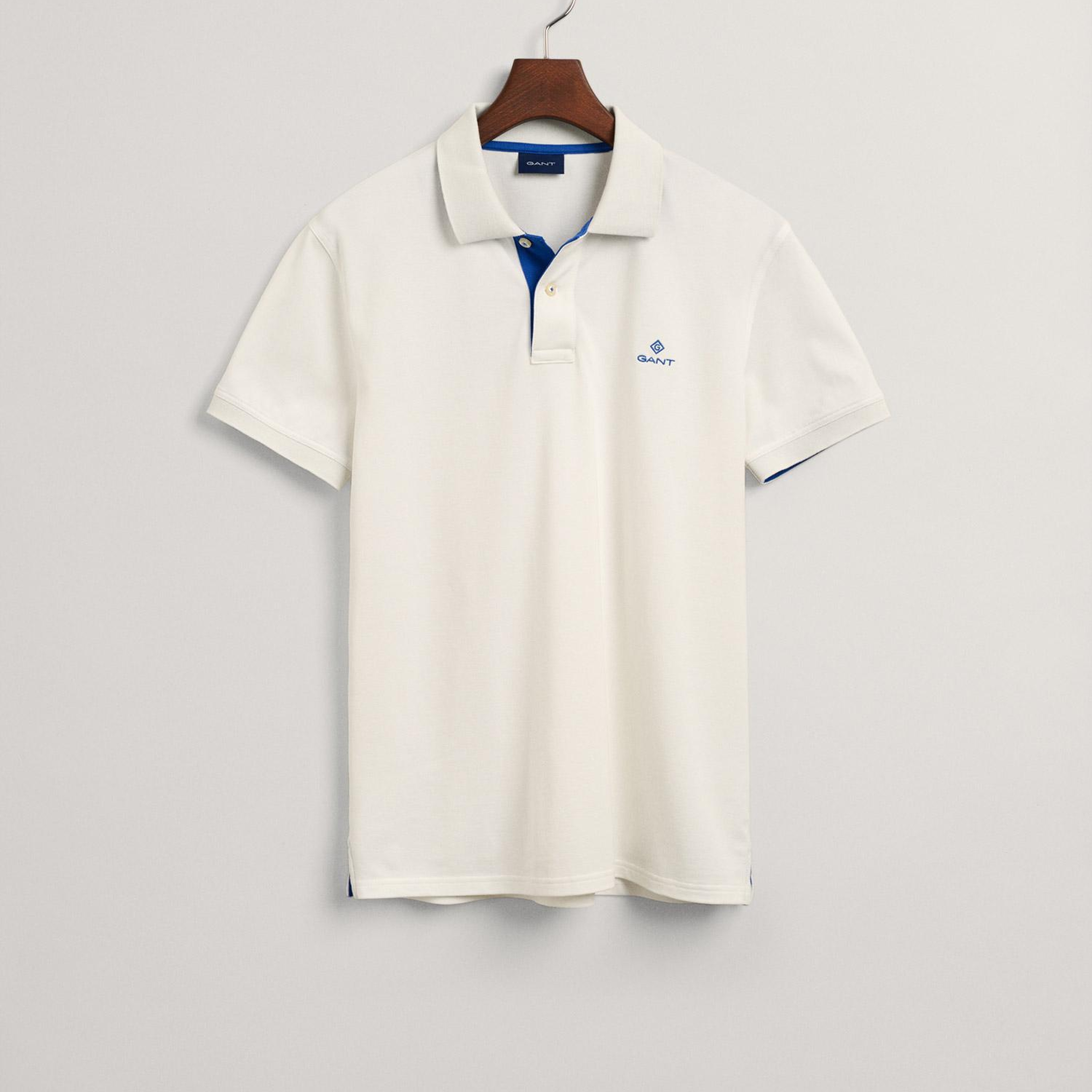 Gant Erkek Beyaz Polo