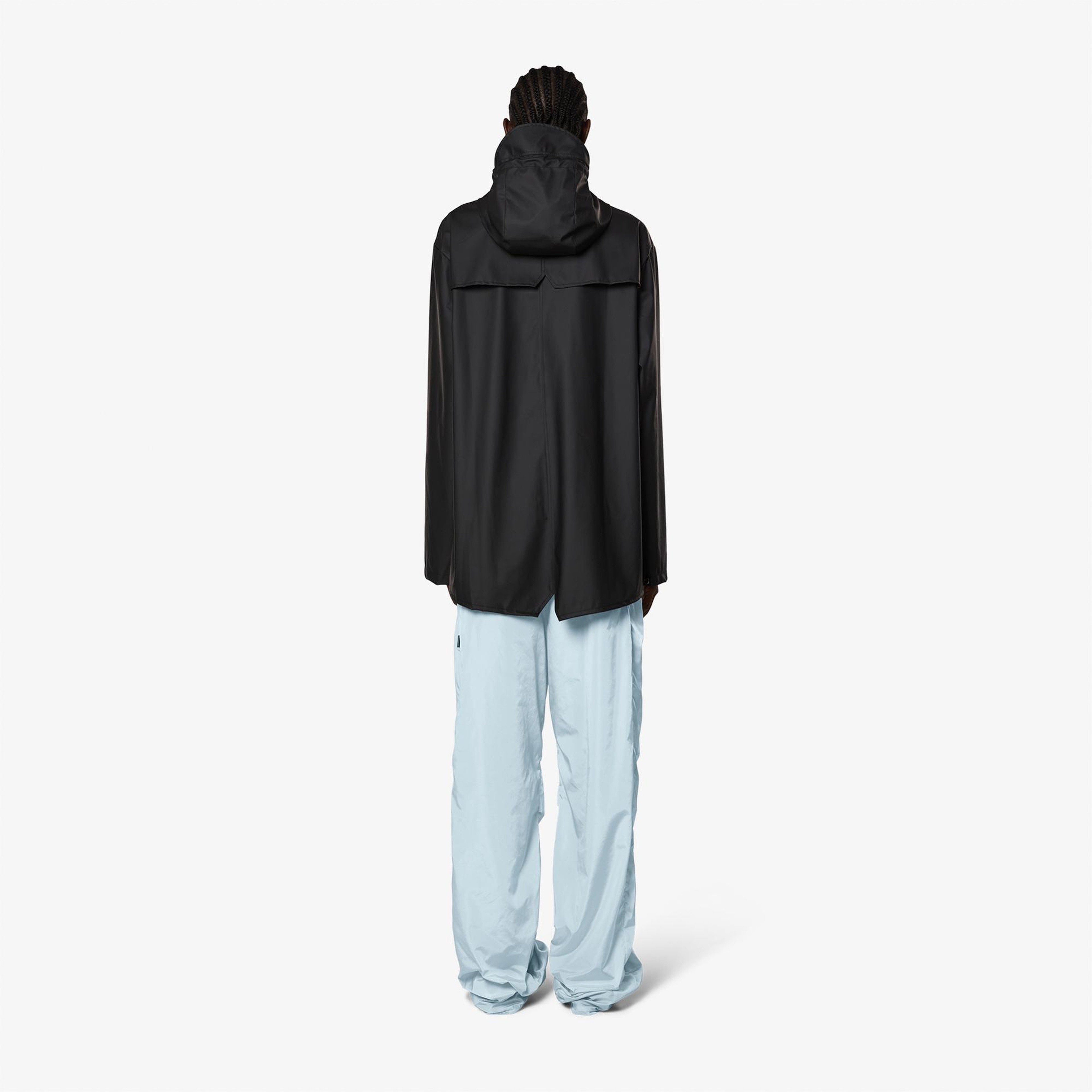 Rains Waterproof Kadın Siyah Yağmurluk
