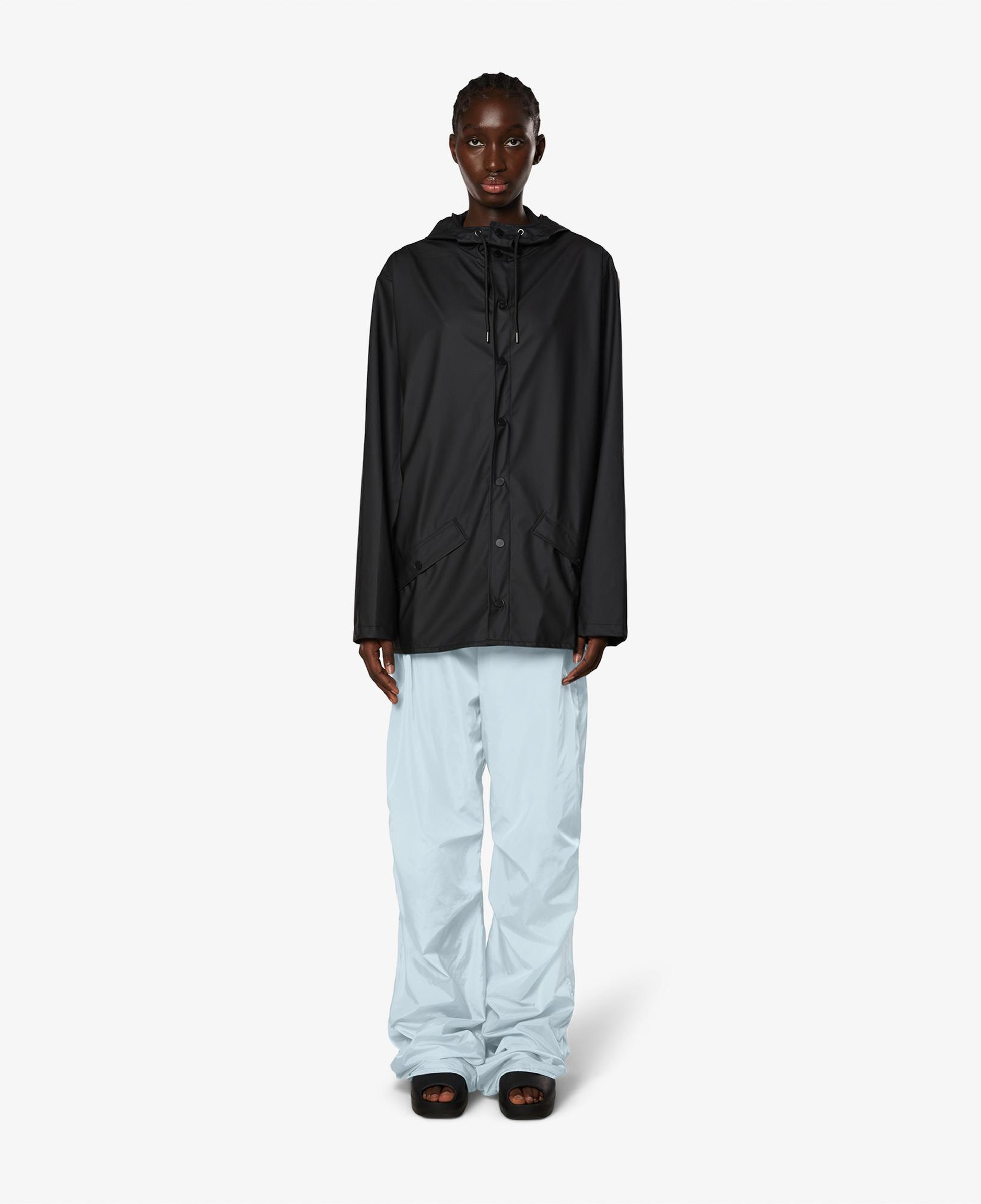 Rains Waterproof Kadın Siyah Yağmurluk