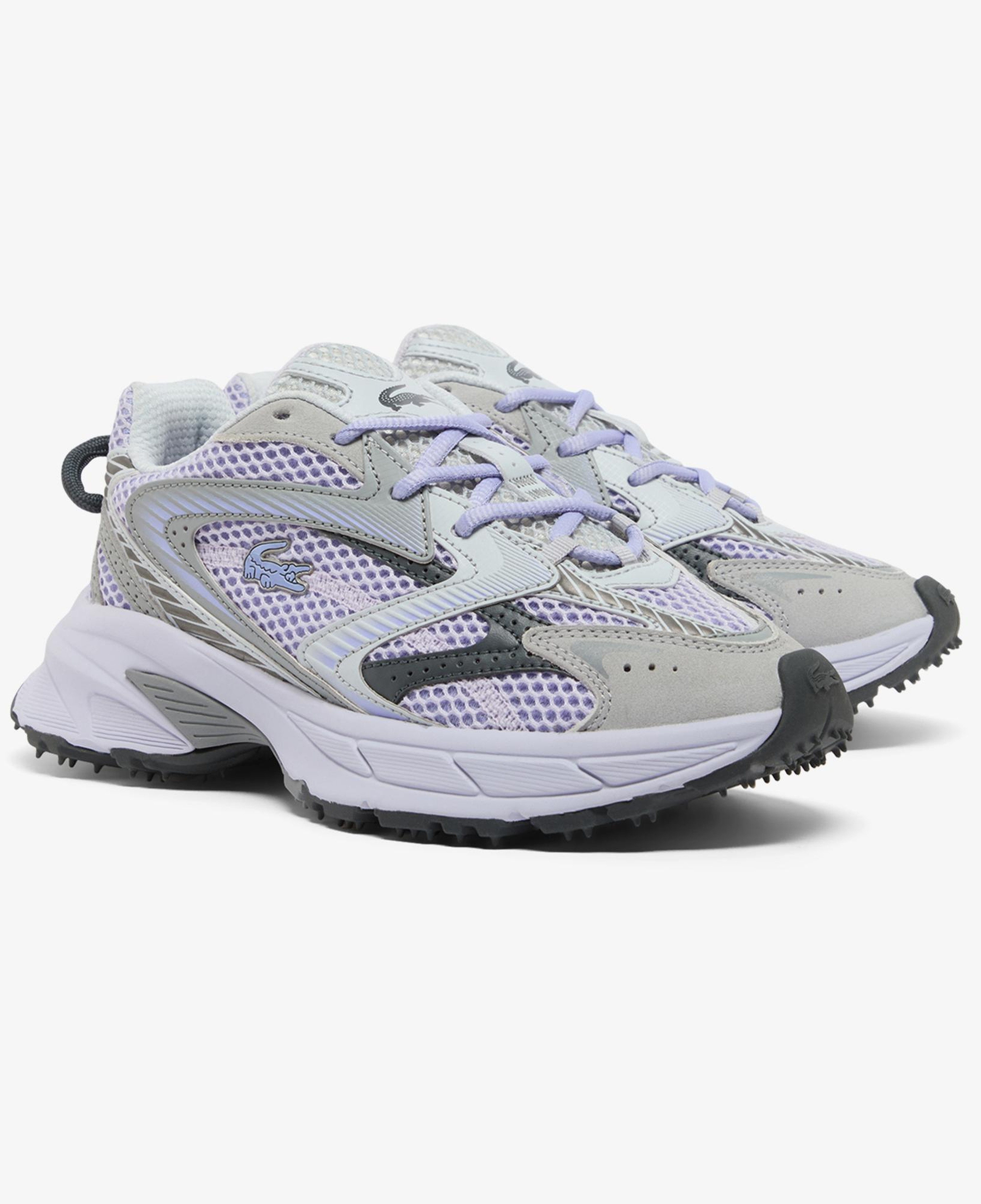 Lacoste L003 Neo Shot Kadın Mor Sneaker