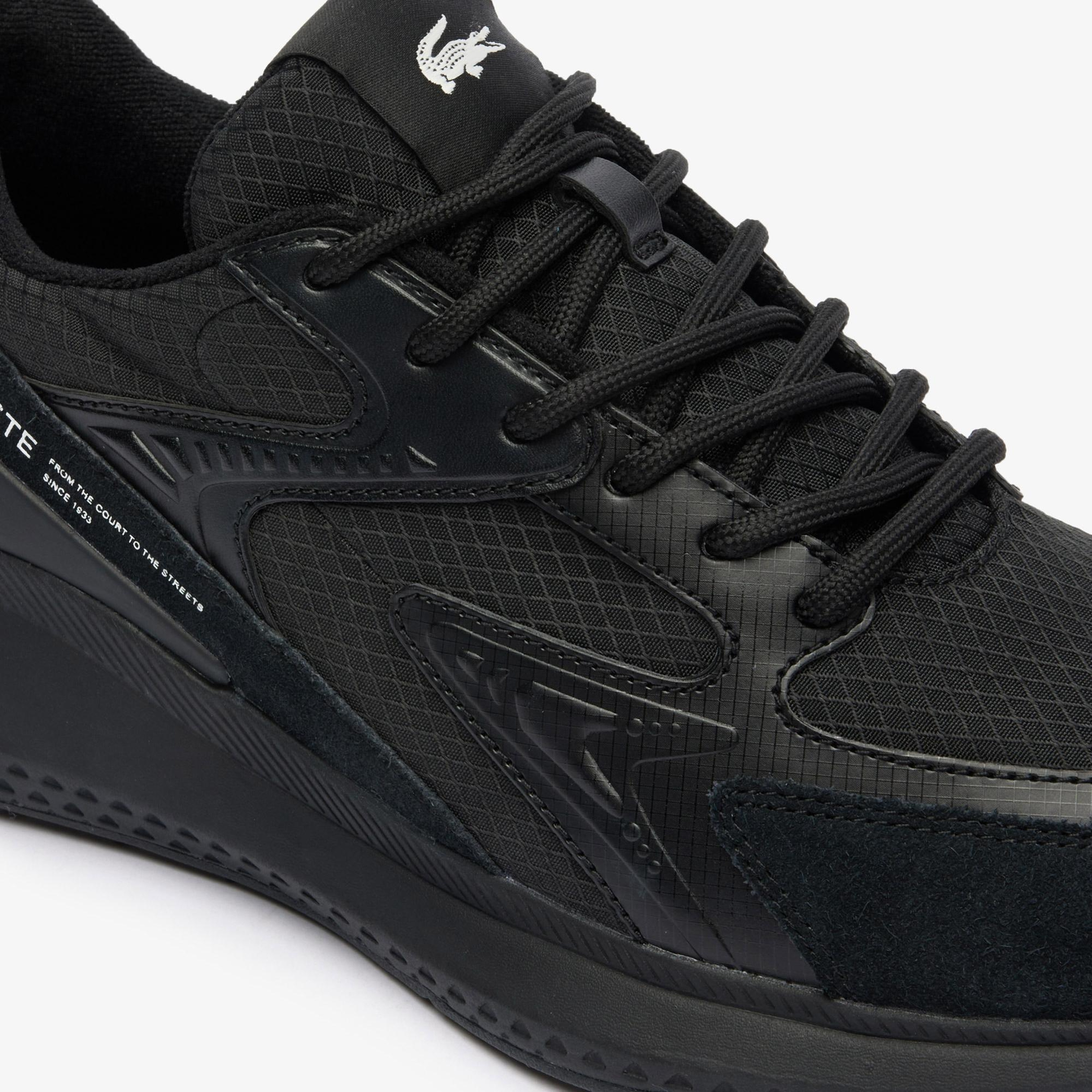 Lacoste L003 Evo Erkek Siyah Sneaker