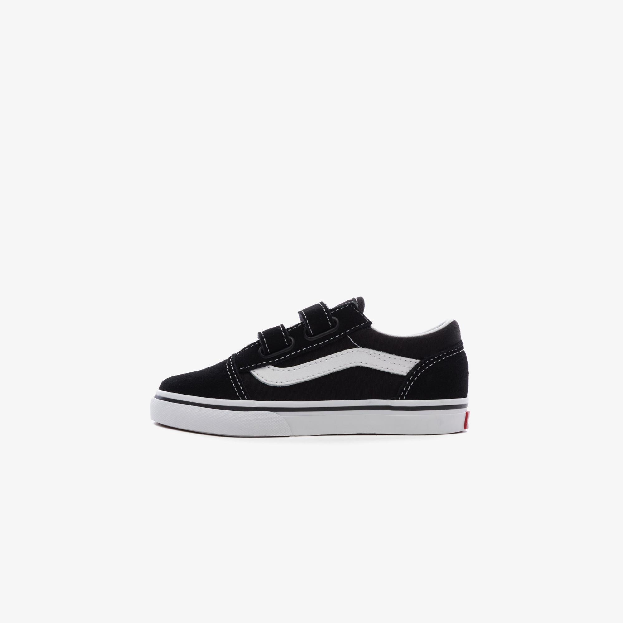 Vans Old Skool V Bebek Siyah Sneaker