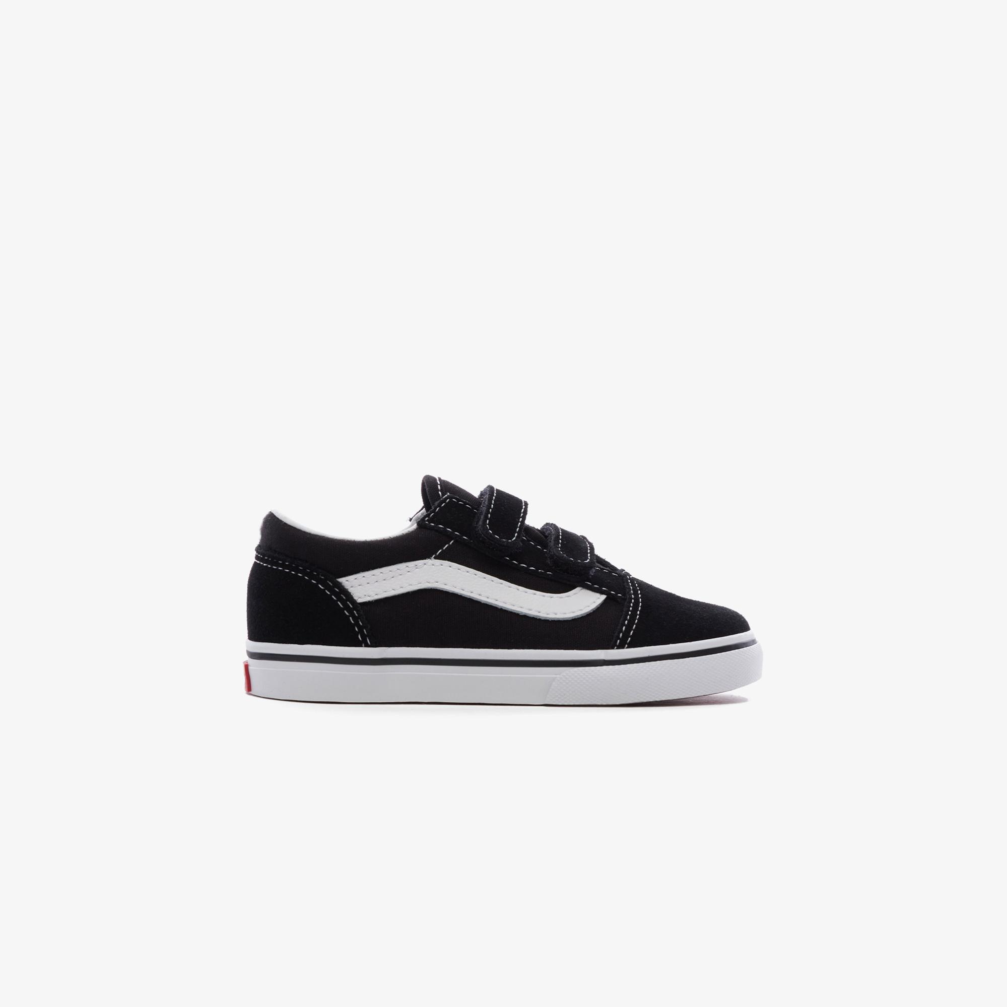 Vans Old Skool V Bebek Siyah Sneaker