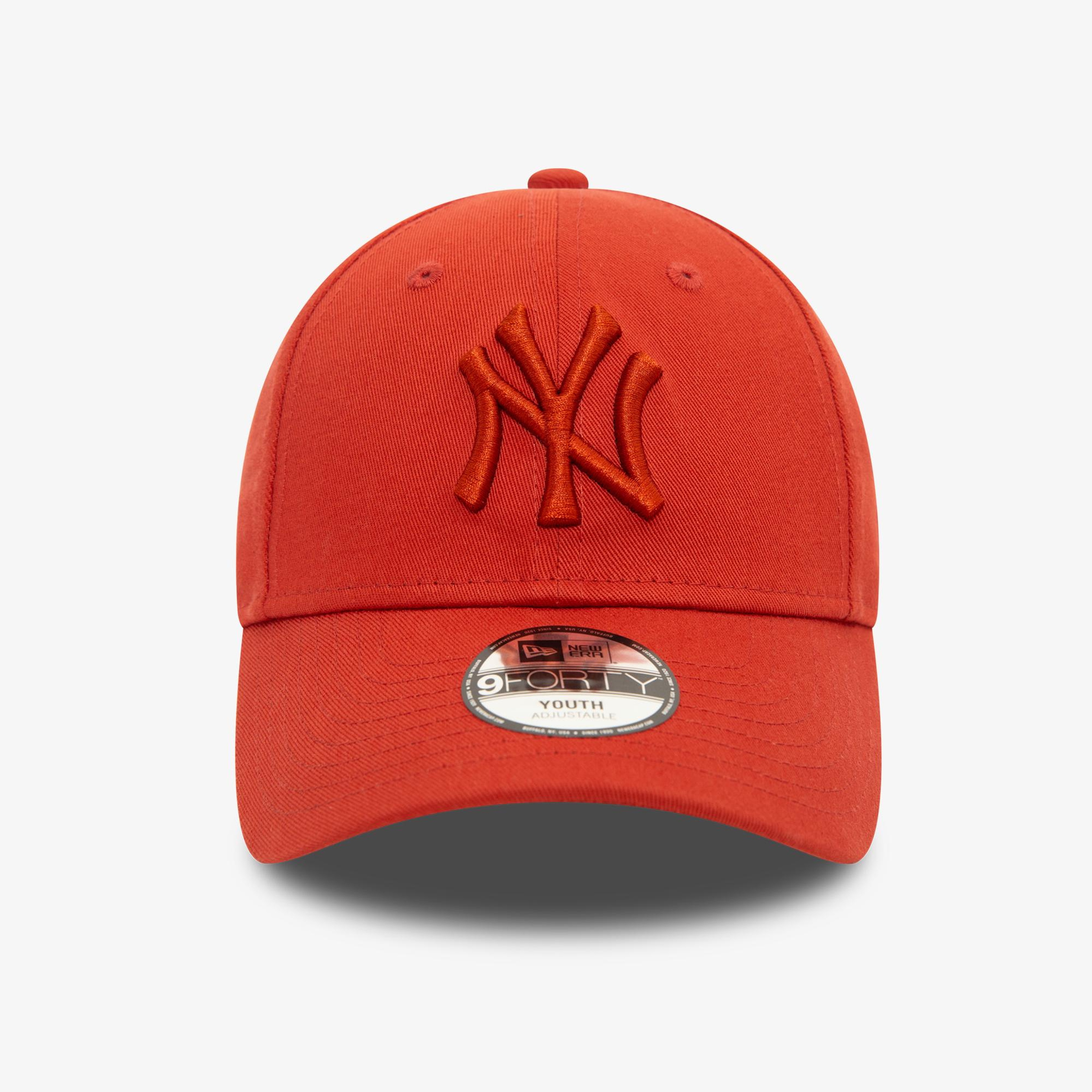 New Era New York Yankees League Essential 9Forty Çocuk Turuncu Şapka