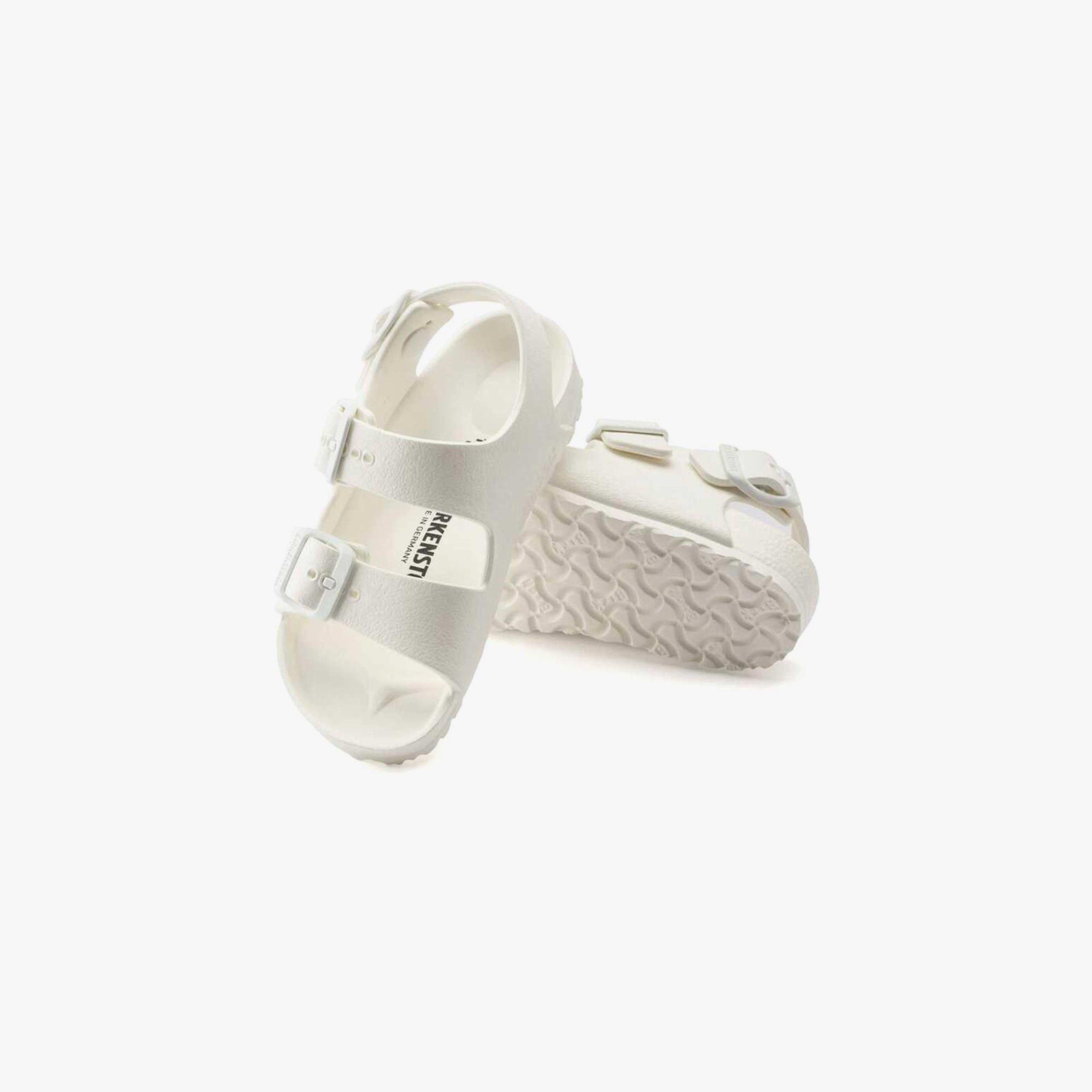 Birkenstock Milano Eva Bebek Beyaz Sandalet