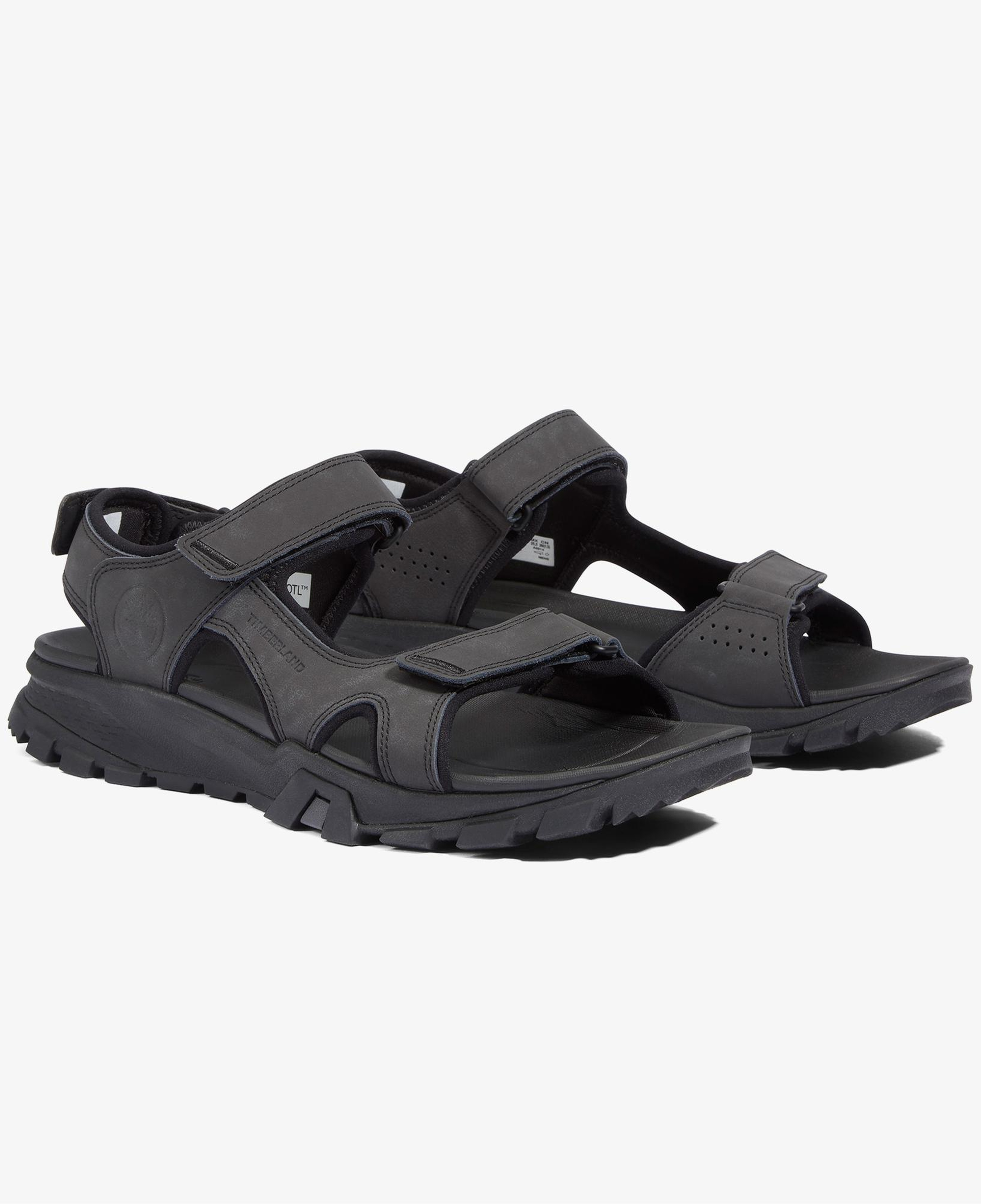 Timberland Lincoln Peak Backstrap Erkek Siyah Sandalet