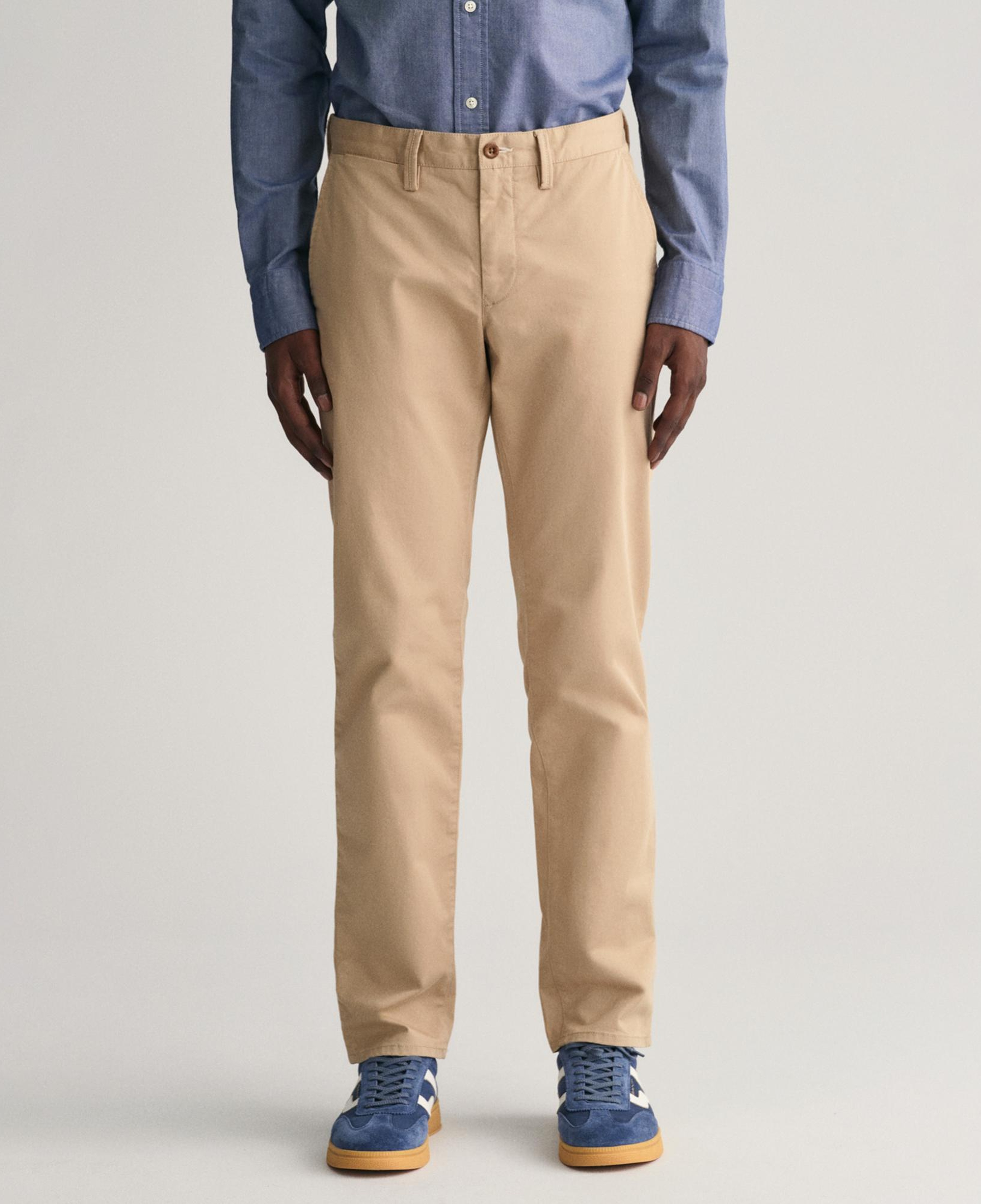 GANT Erkek Bej Slim Fit Chino Pantolon