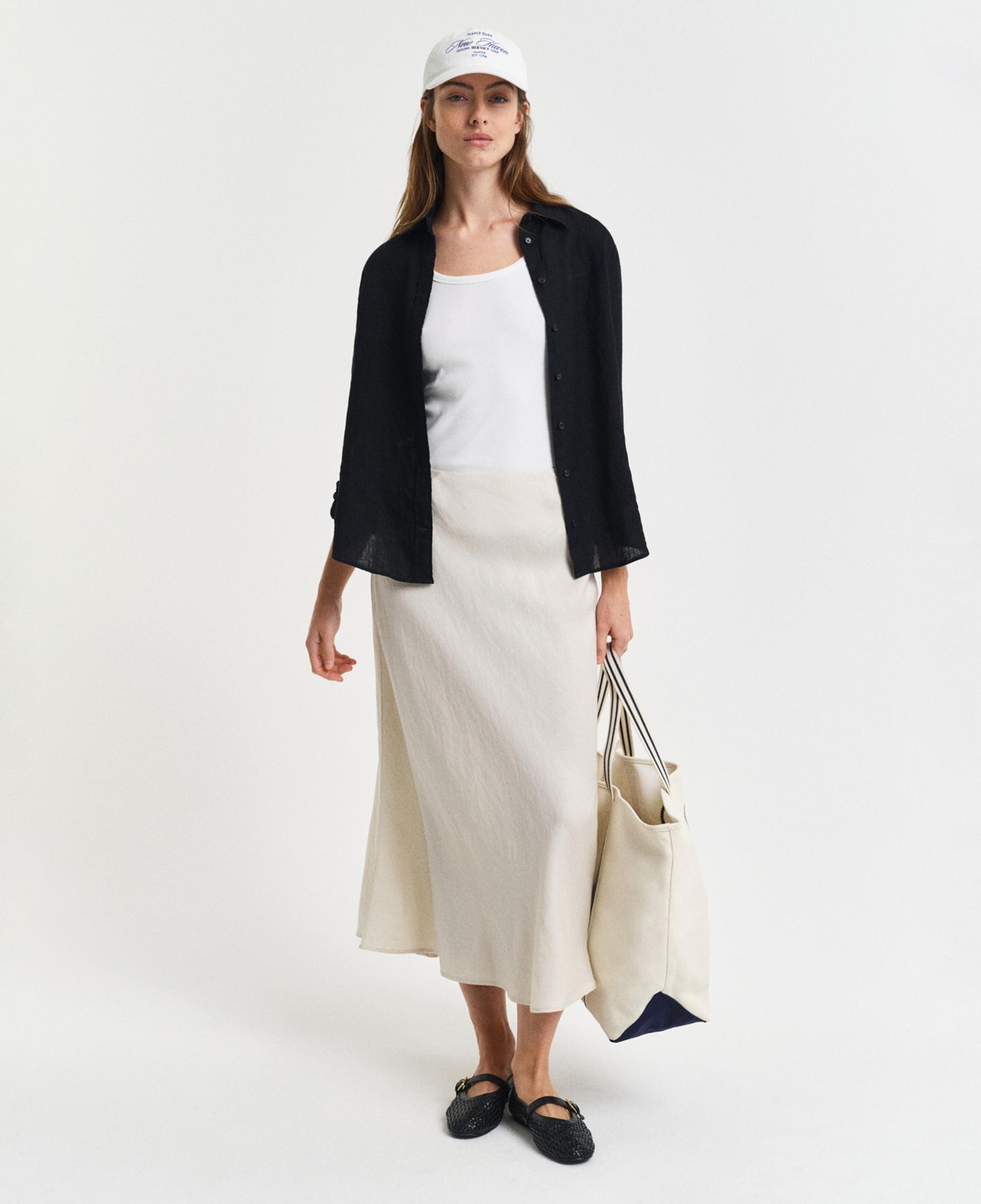 GANT Kadın Krem Regular Fit Etek