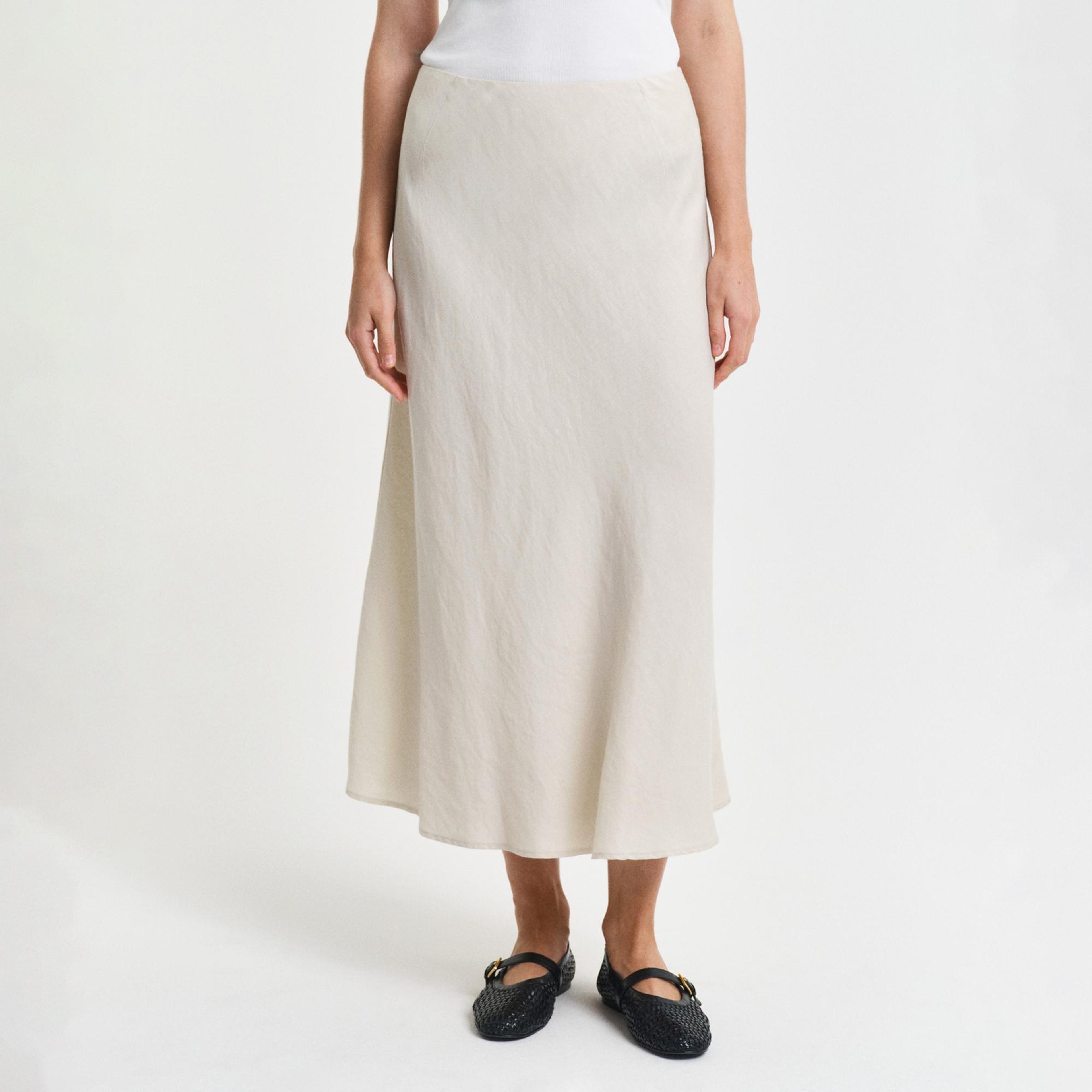 GANT Kadın Krem Regular Fit Etek